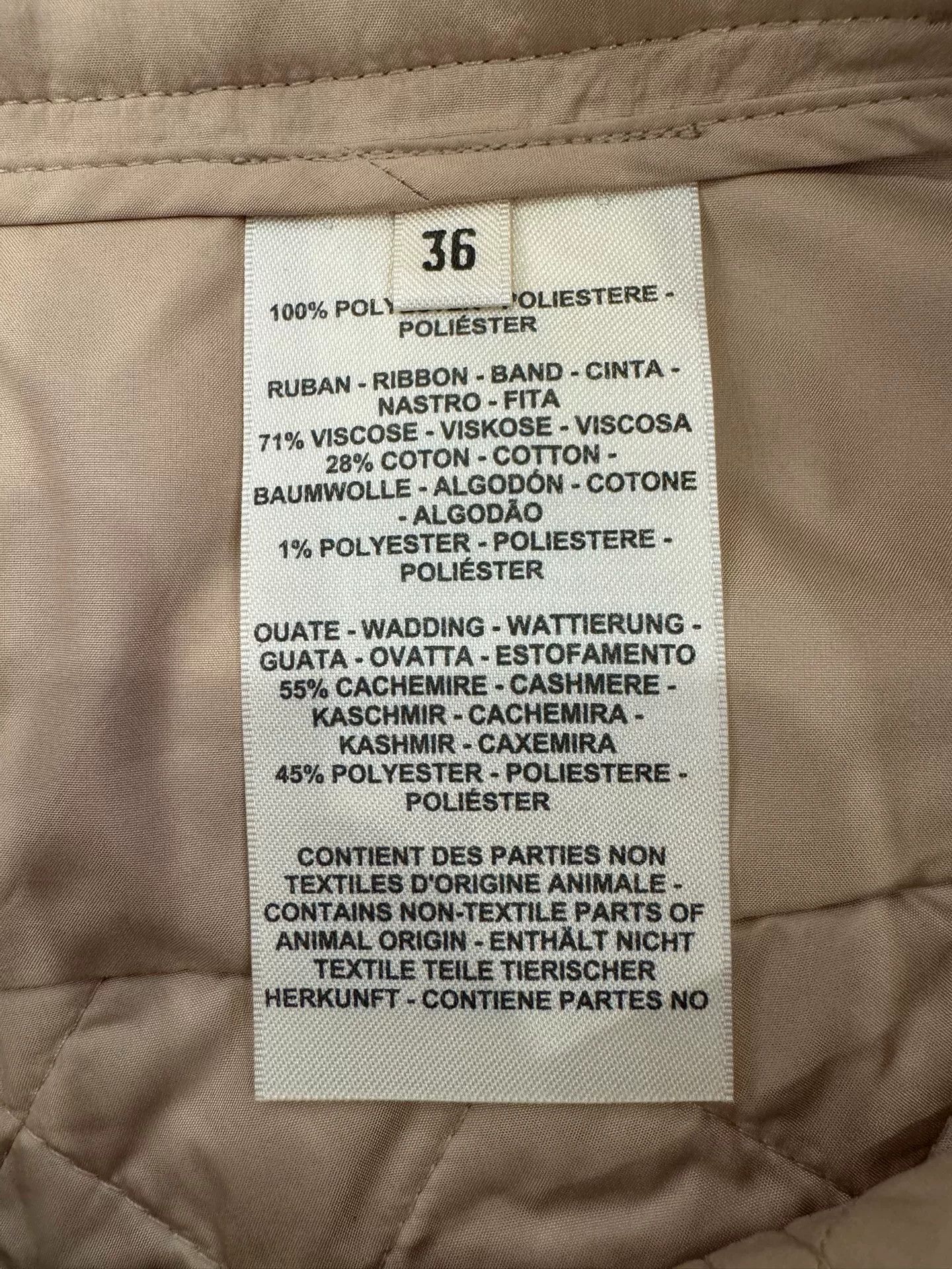 Hermes Women's Beige Down Shorts