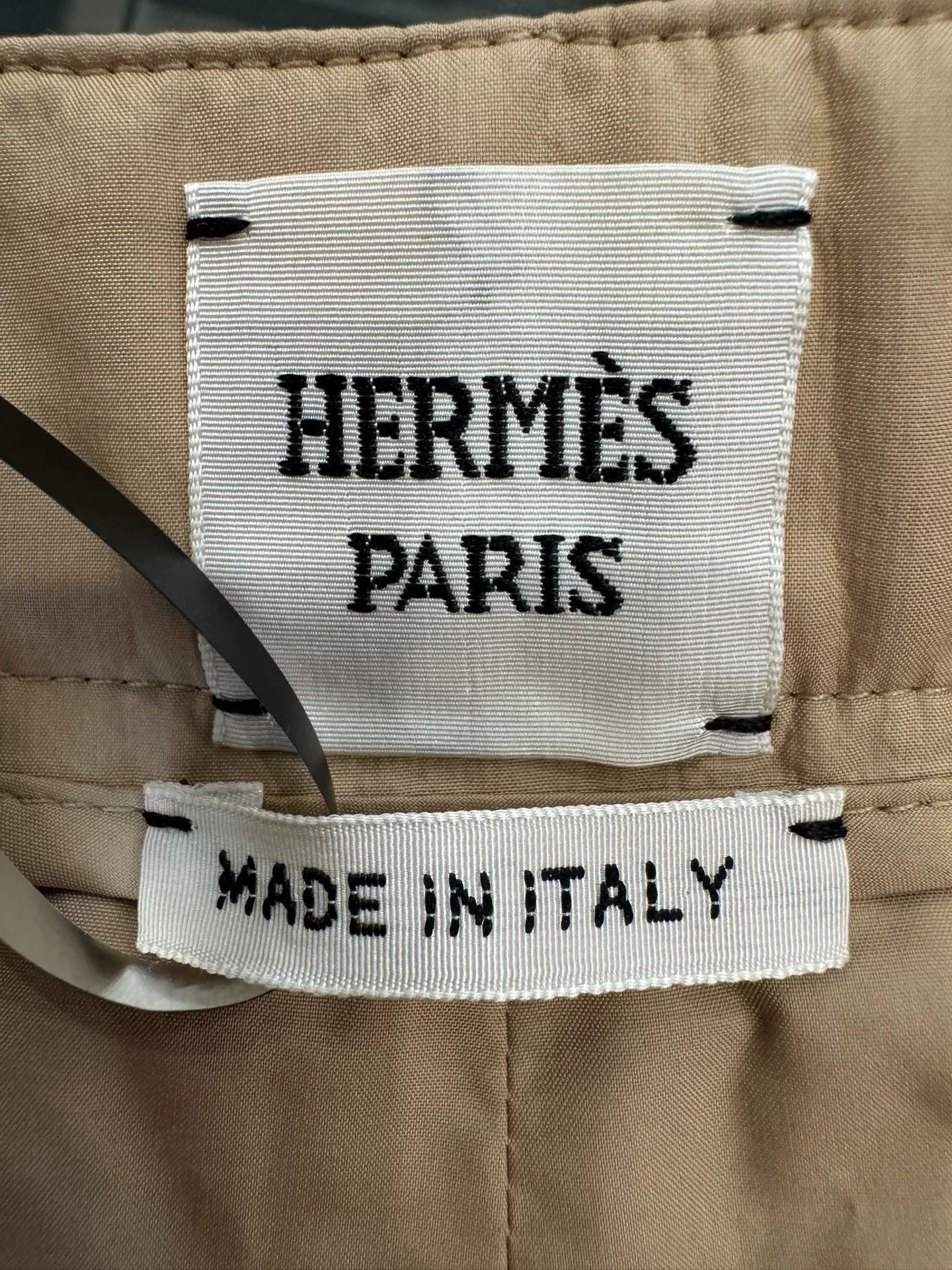 Hermes Women's Beige Down Shorts