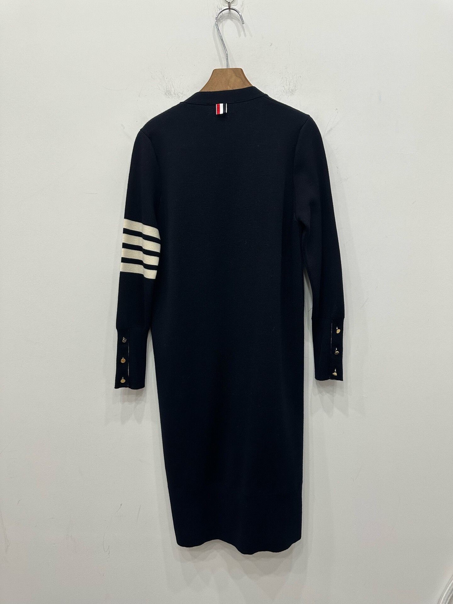 Thom Browne Thom Browne TB 4-Bar Long Wool Cardigan Size XS / US 0-2 / IT 36-38 - 2 Thumbnail