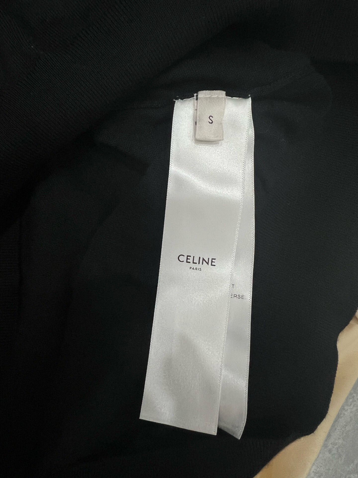 Celine Celine Black Triomphe Logo Knit Polo S Size US S / EU 44-46 / 1 - 5 Thumbnail