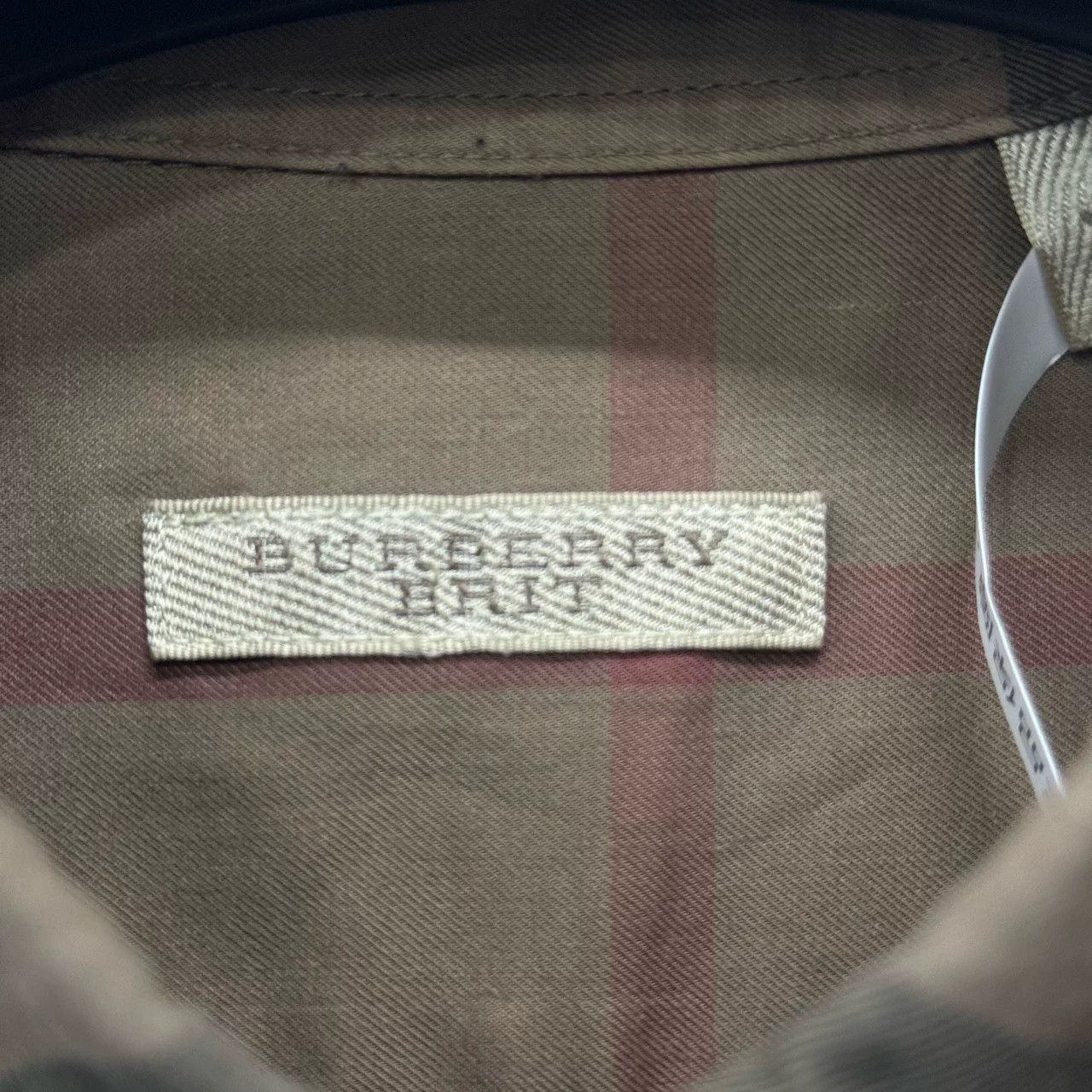 Burberry Burberry Brown Plaid Long-Sleeve Shirt Size US XXL / EU 58 / 5 - 4 Thumbnail