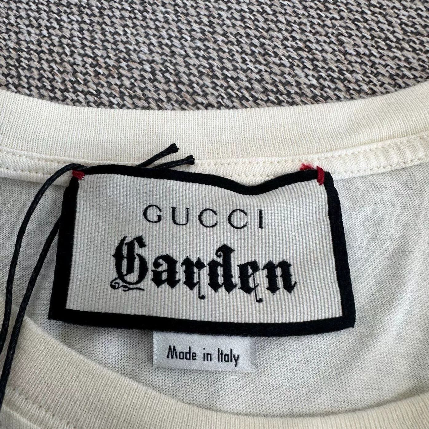 Gucci Gucci Clover Print Logo T-Shirt Size US S / EU 44-46 / 1 - 3 Thumbnail