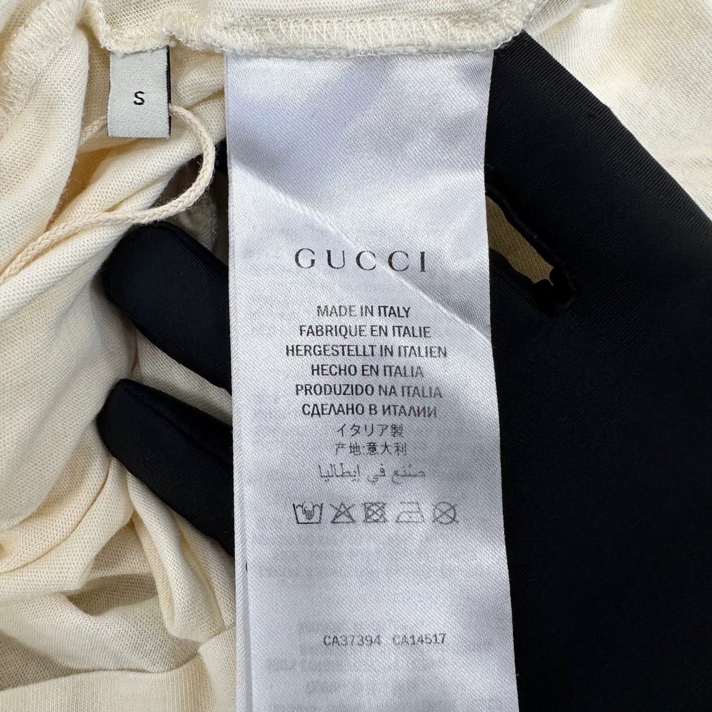 Gucci Gucci Clover Print Logo T-Shirt Size US S / EU 44-46 / 1 - 4 Thumbnail