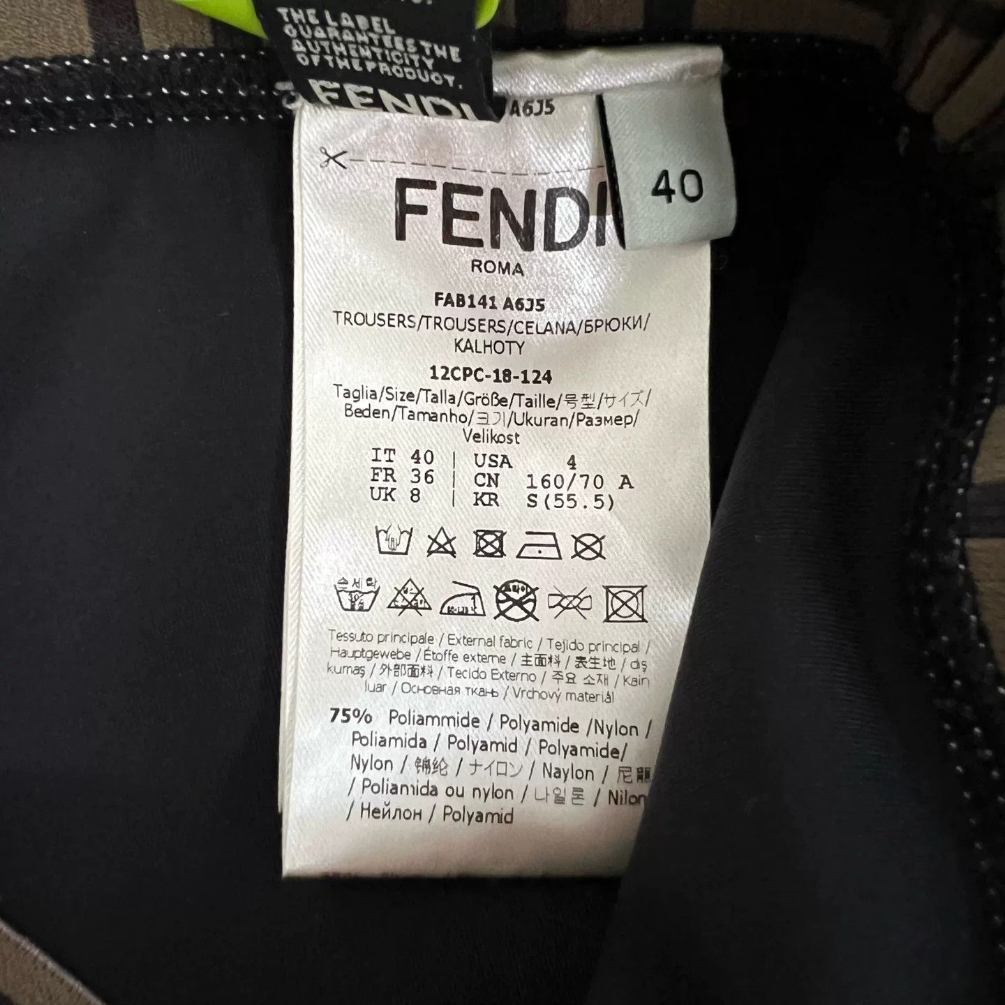 Fendi FENDI Monogram FF Shorts Size 40" / US 18 - 5 Thumbnail