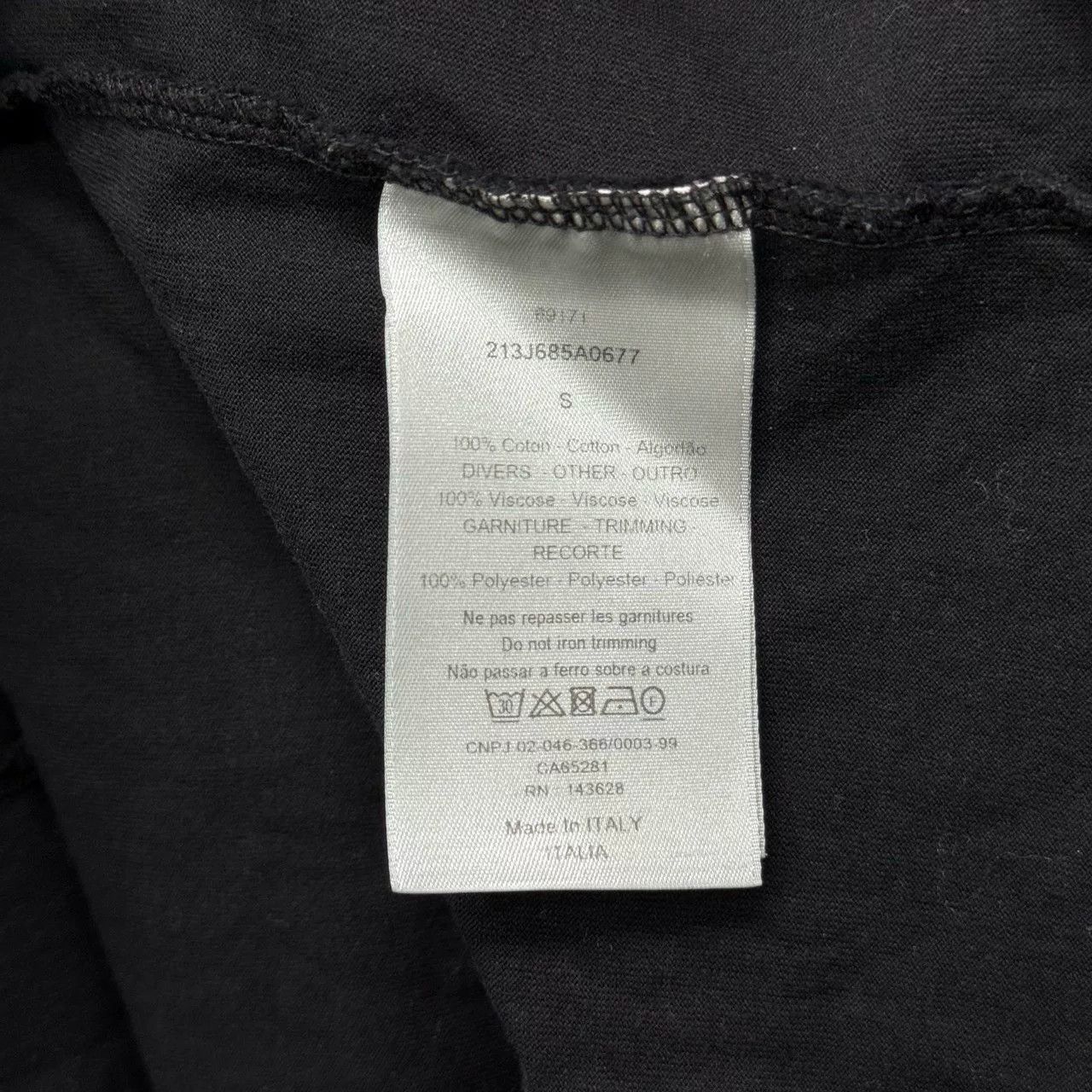 Dior Dior Black Heart Logo Short-Sleeve Size S / US 4 / IT 40 - 5 Thumbnail