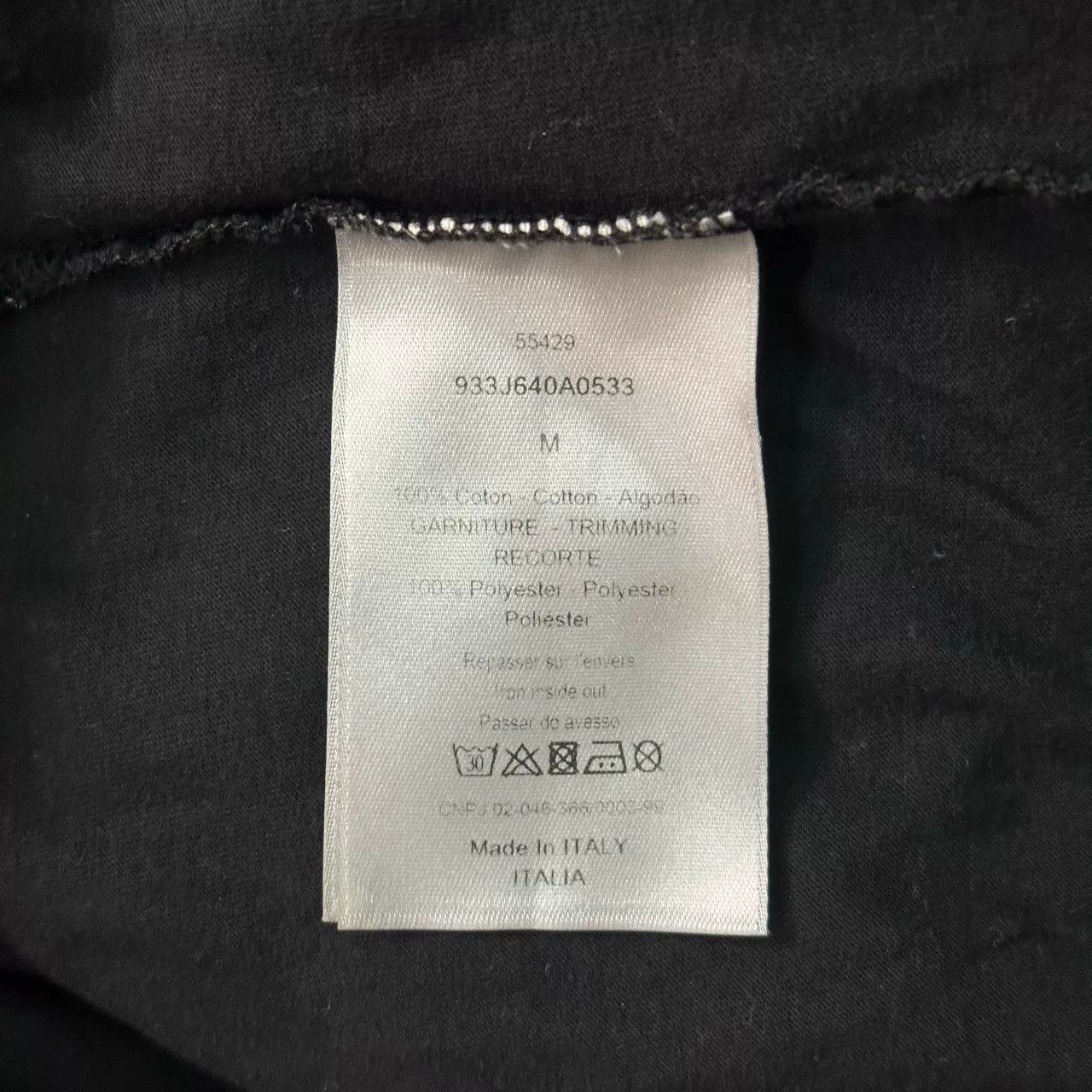 Dior Dior × Sorayama Mirror Letter T-Shirt Size US M / EU 48-50 / 2 - 5 Thumbnail
