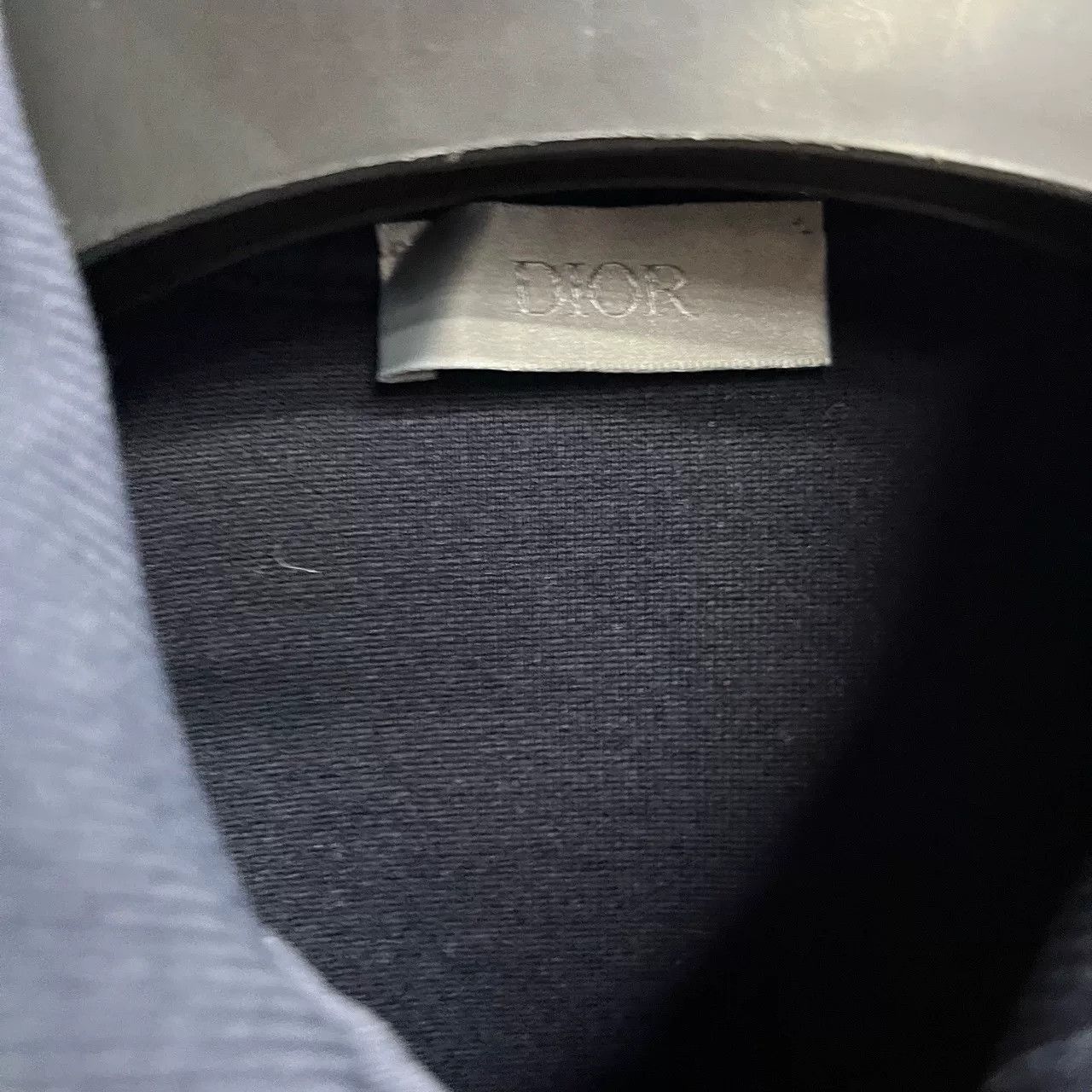 Dior Dior Blue Embossed Zip Jacket Size US XS / EU 42 / 0 - 3 Thumbnail