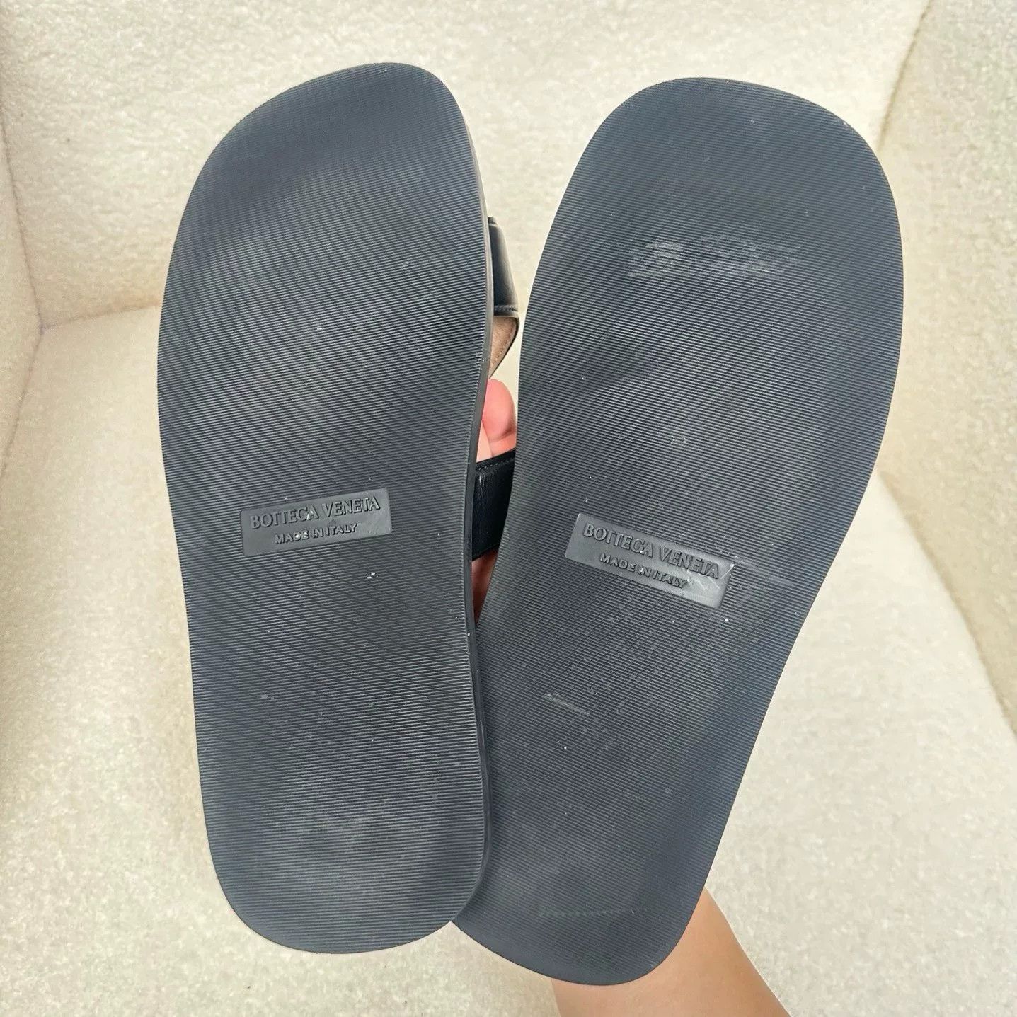 Bottega Veneta Bottega Veneta Men's Leather Slippers Size US 9 / EU 42 - 7 Thumbnail