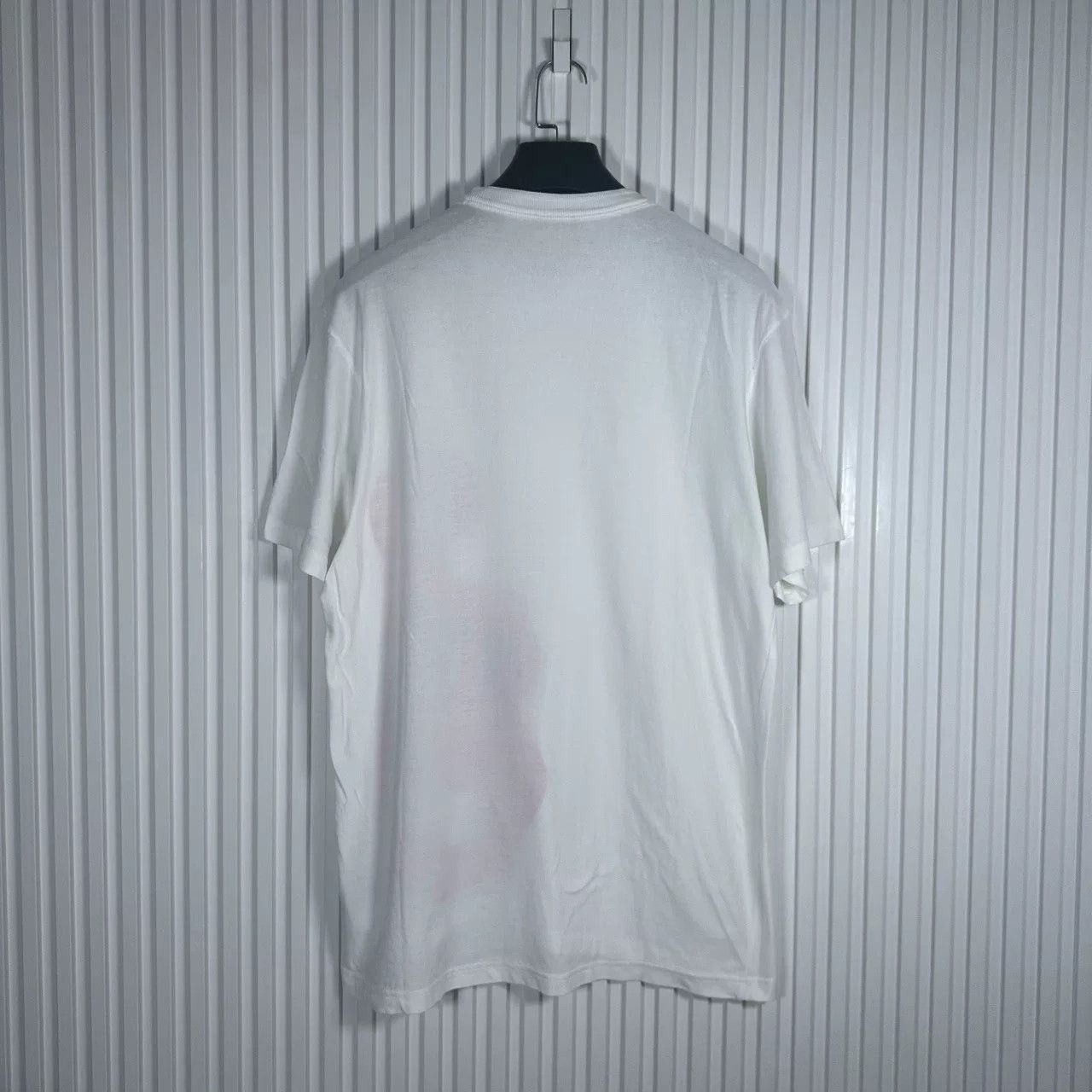 Dior Dior Artist Collaboration White Flocked T-shirt XL Size US XL / EU 56 / 4 - 2 Thumbnail