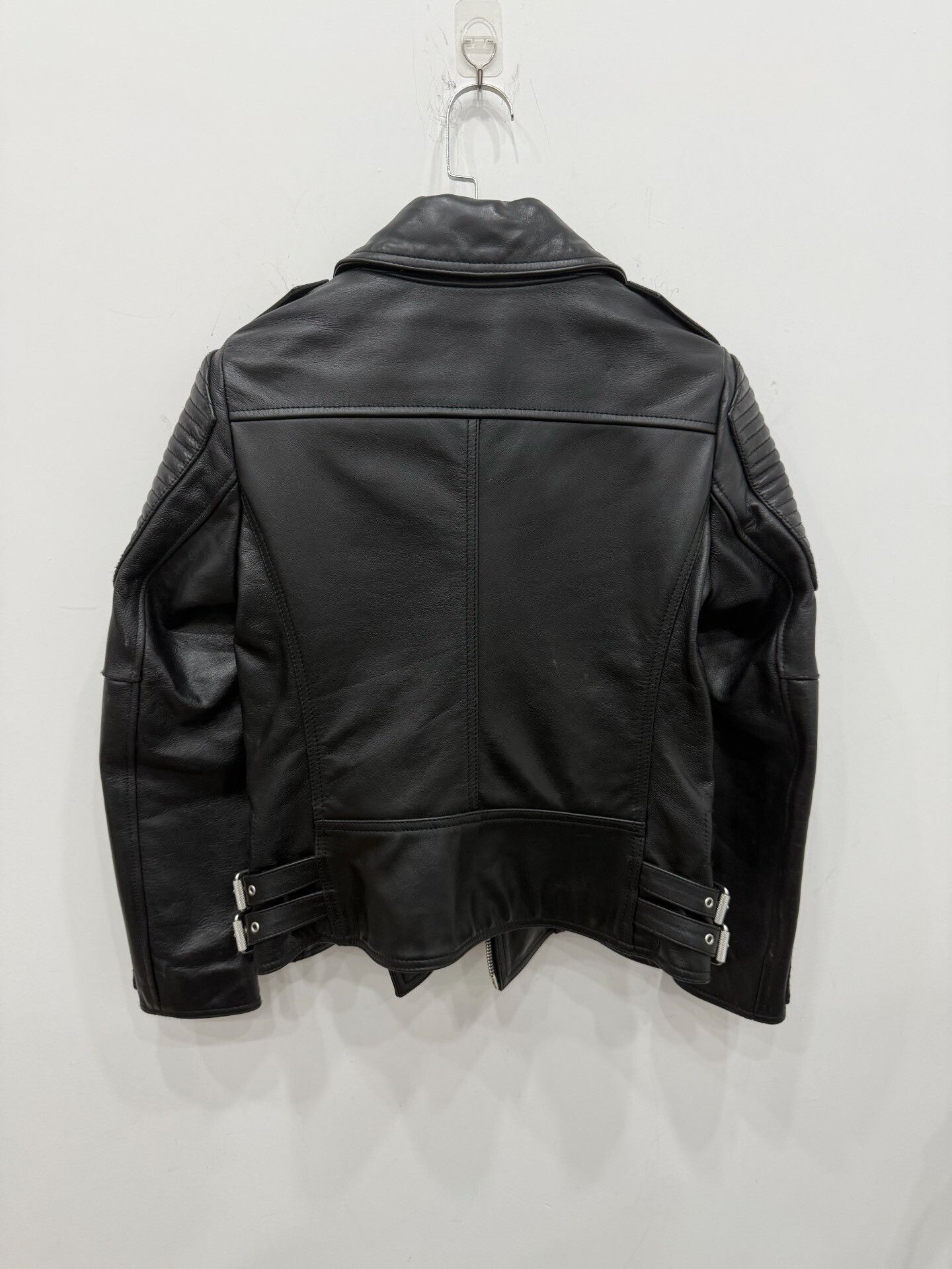 Burberry Burberry Leather Jacket Size US XXS / EU 40 - 2 Thumbnail