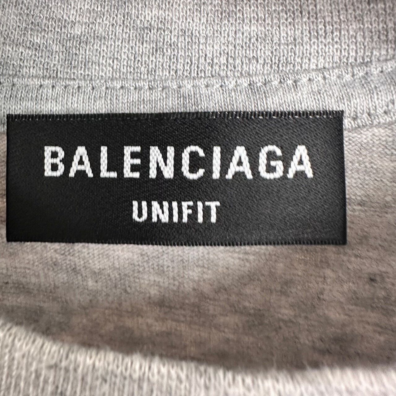Balenciaga Balenciaga Gray Embroidered Reversed Logo Short Sleeve Size US M / EU 48-50 / 2 - 3 Thumbnail