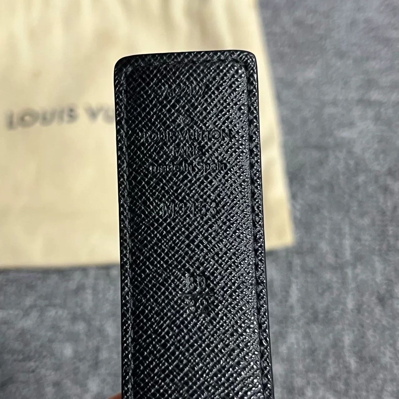 Louis Vuitton Louis Vuitton Brown Monogram Leather Belt Size ONE SIZE - 3 Thumbnail