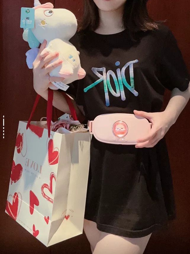 Dior Embroidered Gradient Logo Short Sleeve
