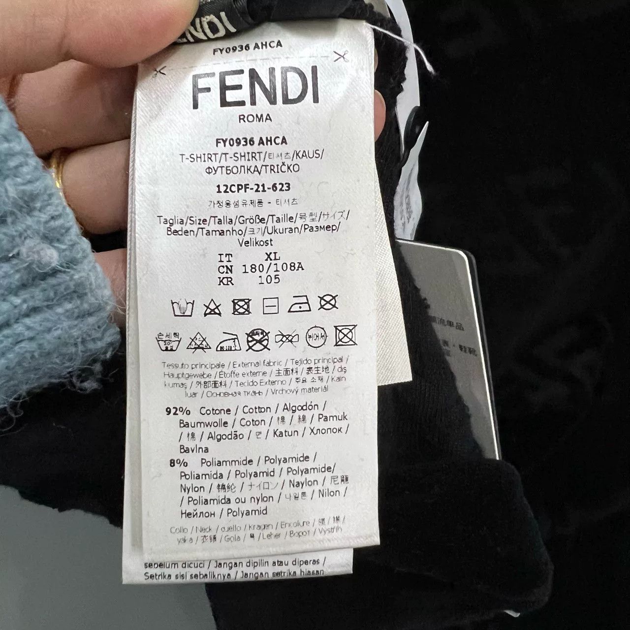 Fendi Fendi Double F Print Short Sleeve Size US XL / EU 56 / 4 - 4 Thumbnail