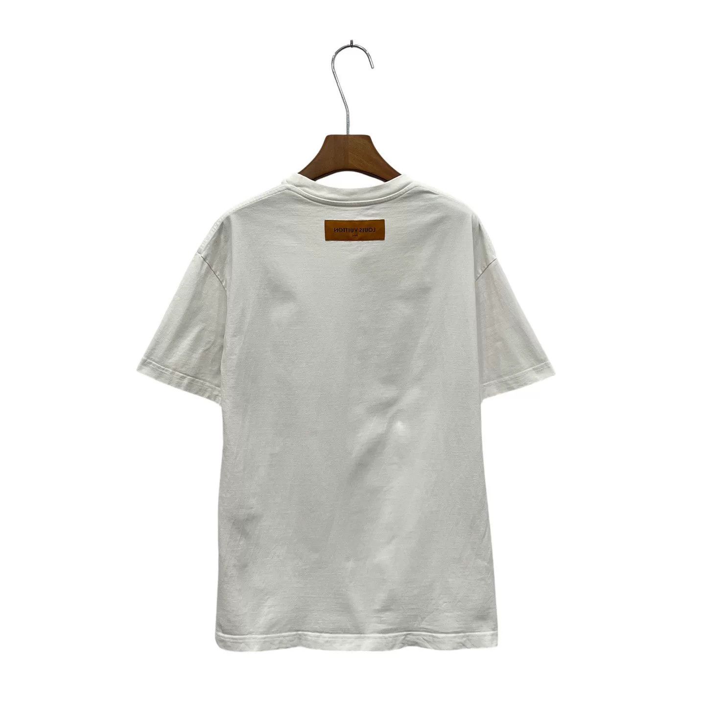 Louis Vuitton Louis Vuitton White Flame Graffiti Logo Tee Size US S / EU 44-46 / 1 - 3 Thumbnail