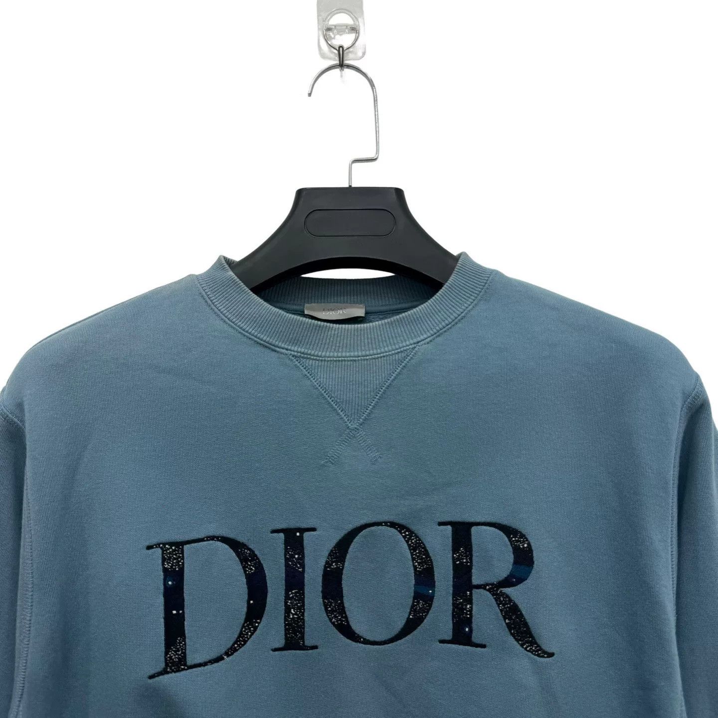 Dior Dior Blue Brooch Sweatshirt S Size US S / EU 44-46 / 1 - 4 Thumbnail