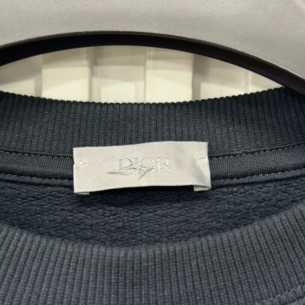 Dior Dior Travis Scott Black Spray-Painted Hoodie Size US XS / EU 42 / 0 - 4 Thumbnail