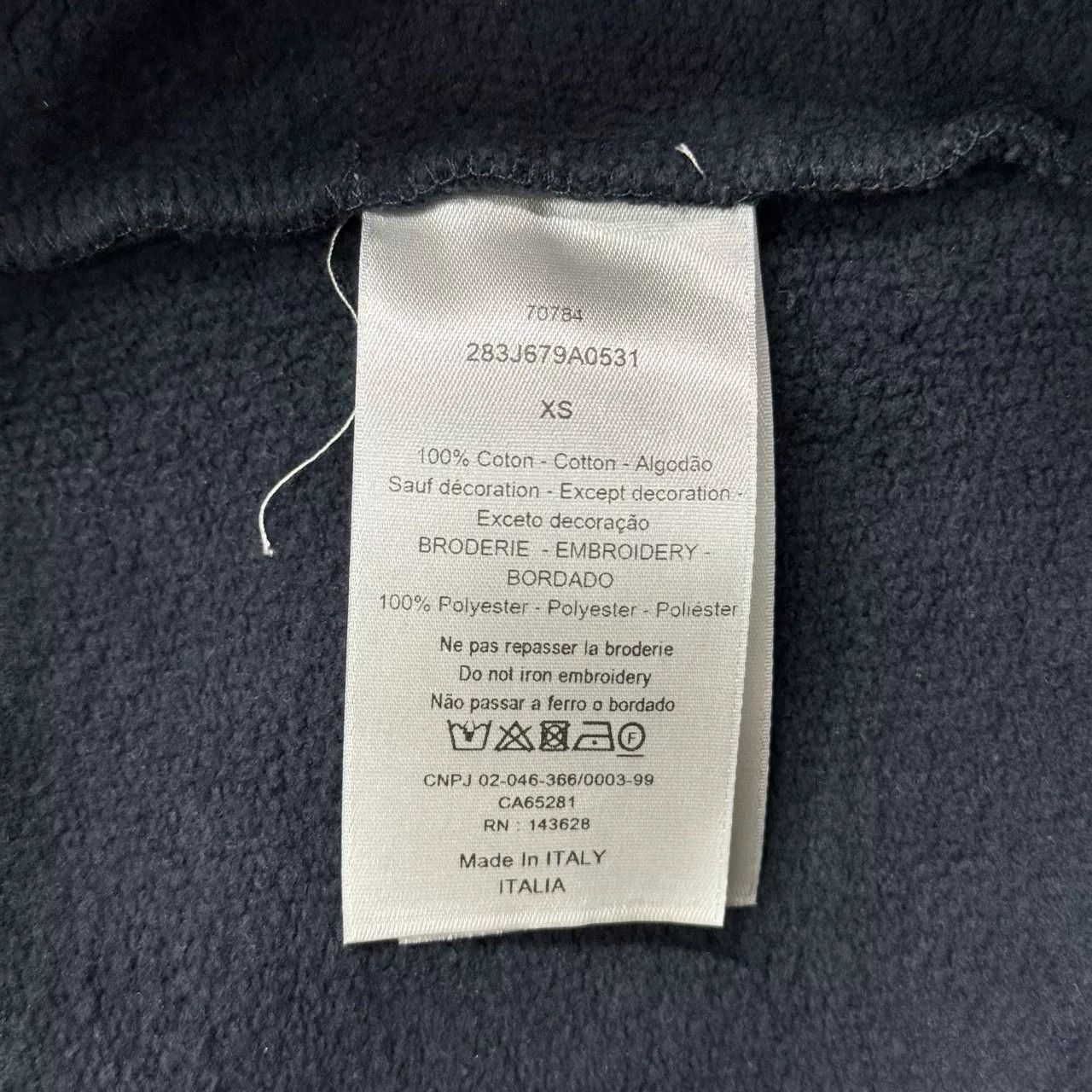 Dior Dior Travis Scott Black Spray-Painted Hoodie Size US XS / EU 42 / 0 - 5 Thumbnail