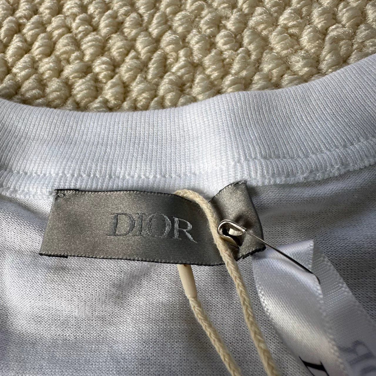 Dior Dior Letter Print Crewneck Short Sleeve T-Shirt L Size US L / EU 52-54 / 3 - 3 Thumbnail