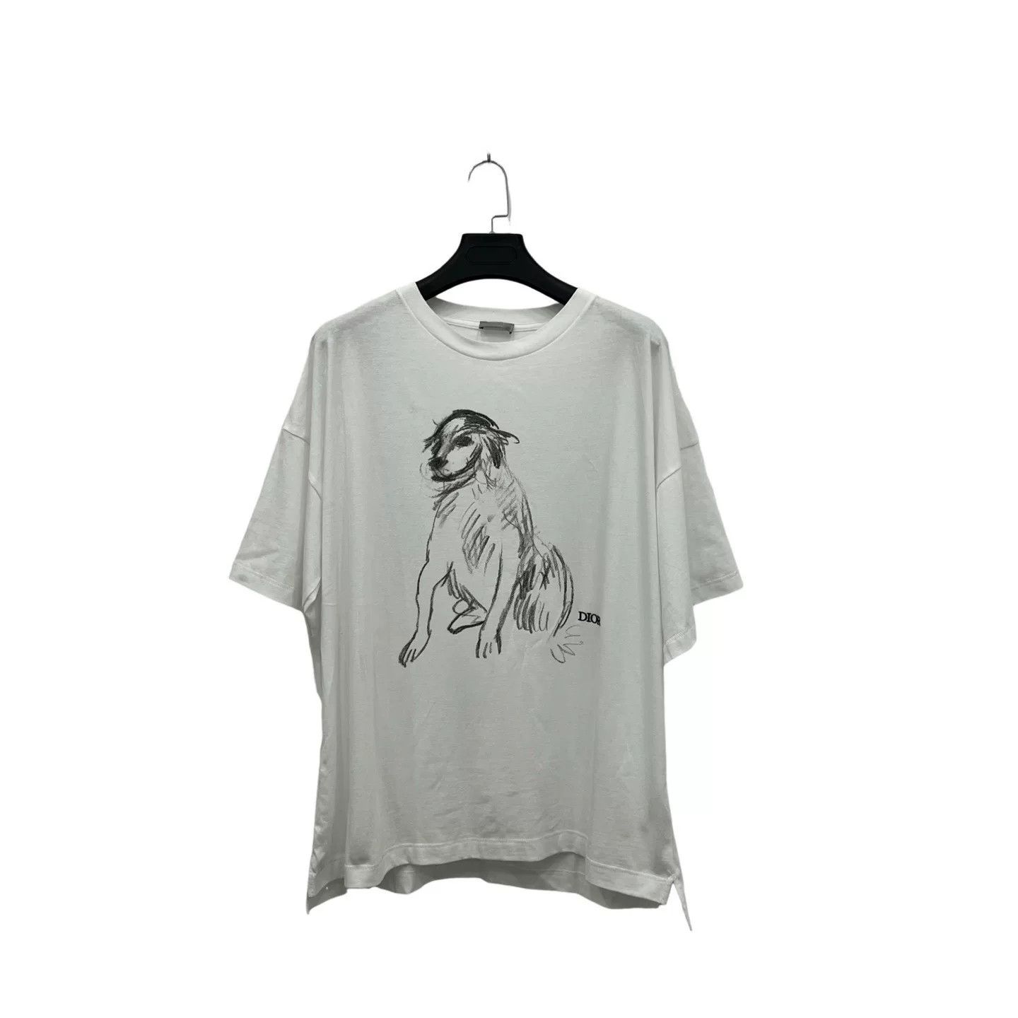 Dior Dior Sketch Puppy Short Sleeve T-Shirt Size US XL / EU 56 / 4 - 2 Thumbnail