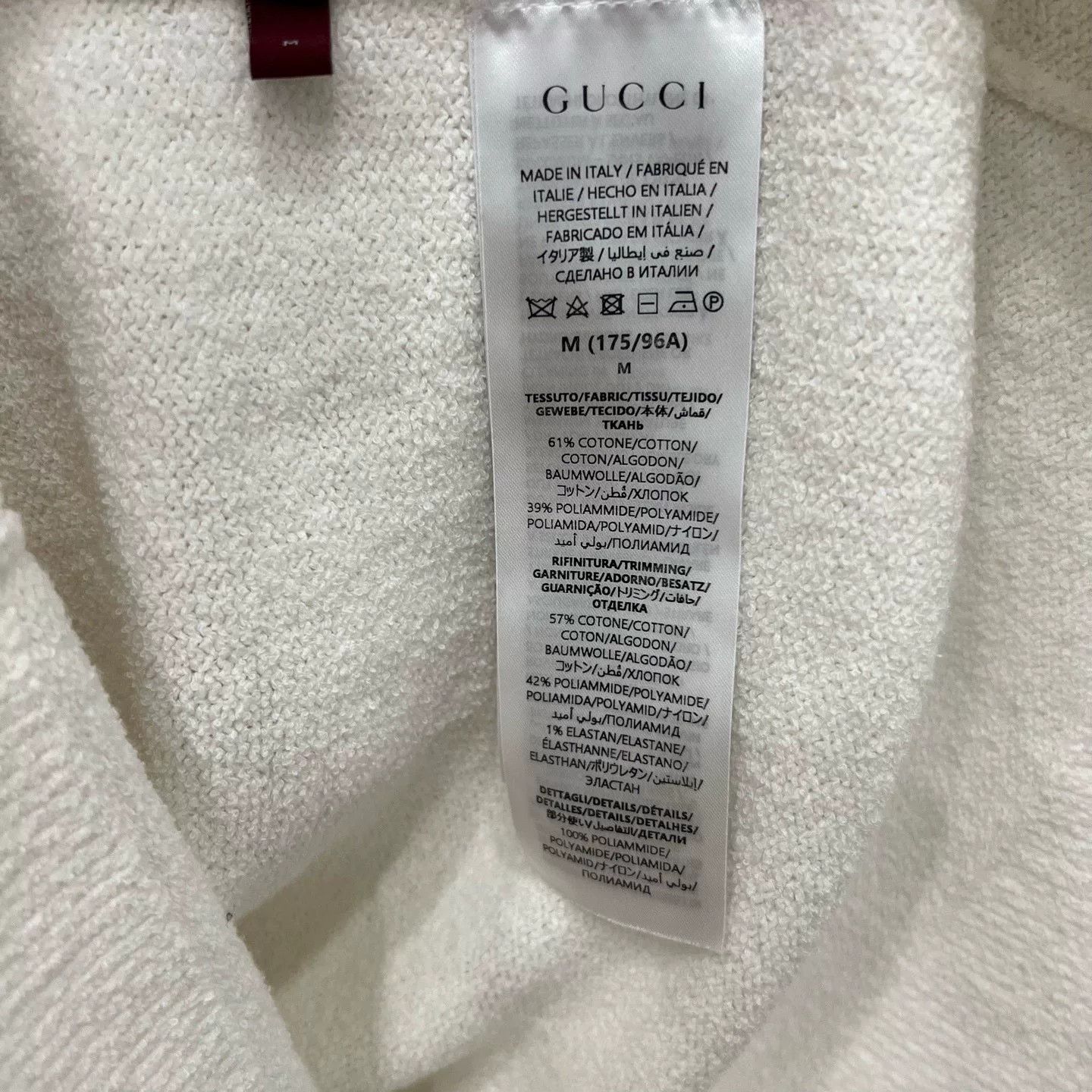Gucci Gucci Striped Knit Polo Shirt Size US M / EU 48-50 / 2 - 6 Thumbnail