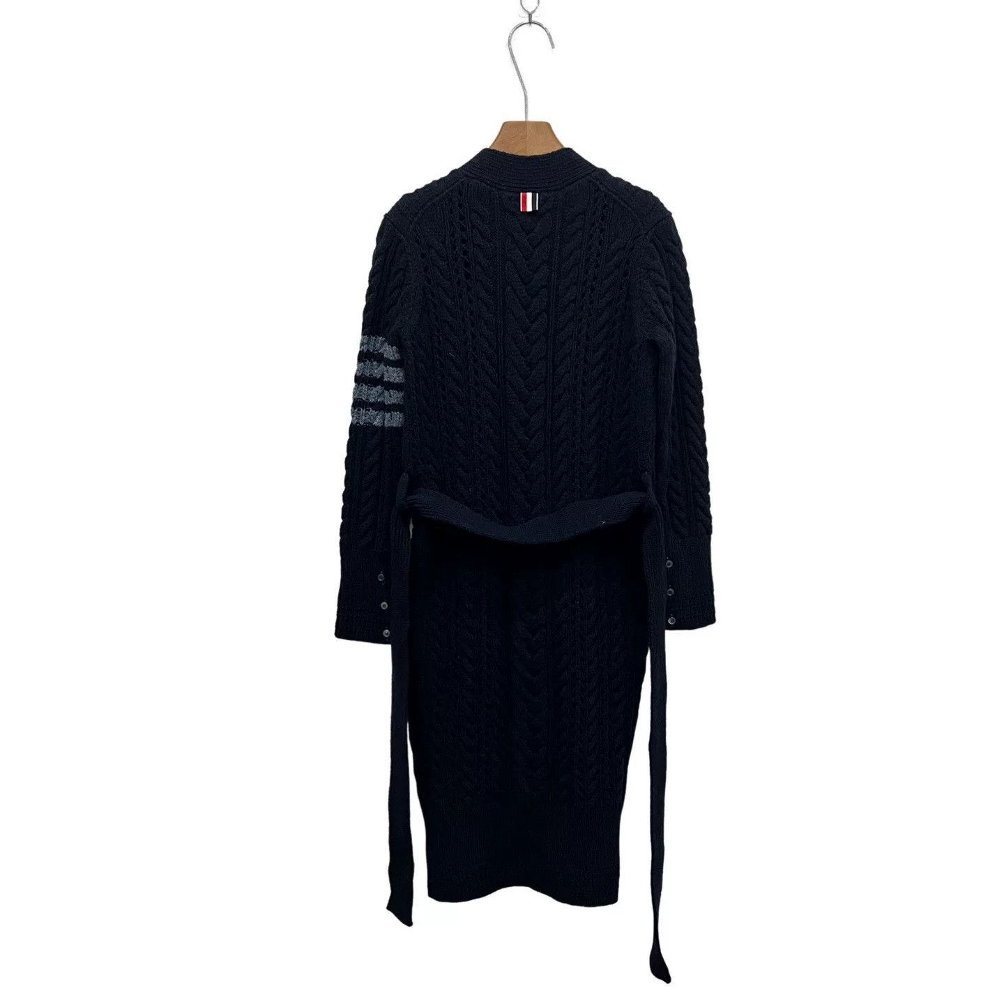 Thom Browne Thom Browne TB Cable Knit Striped Cardigan Size XS / US 0-2 / IT 36-38 - 2 Thumbnail
