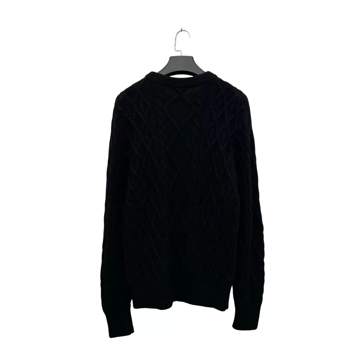 Dior Dior Black Cable Knit Sweater XS Size US XS / EU 42 / 0 - 3 Thumbnail