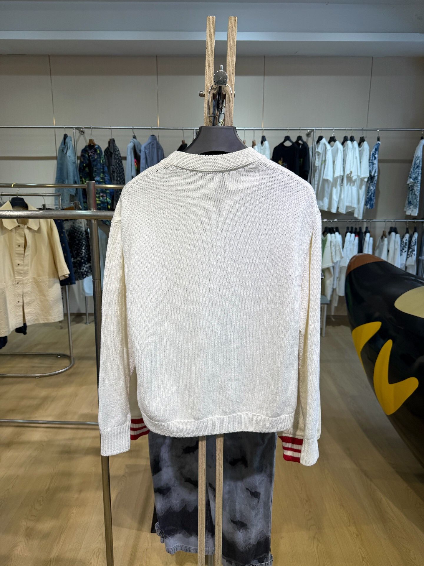 Dior Dior Graffiti Dog Crewneck Knit Sweater Size US S / EU 44-46 / 1 - 2 Thumbnail
