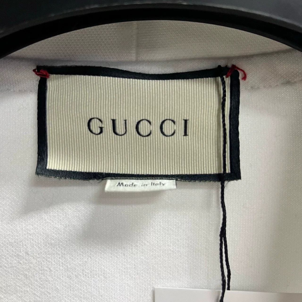 Gucci Gucci White V-Neck Embroidered Knit Sweater Size S / US 4 / IT 40 - 5 Thumbnail