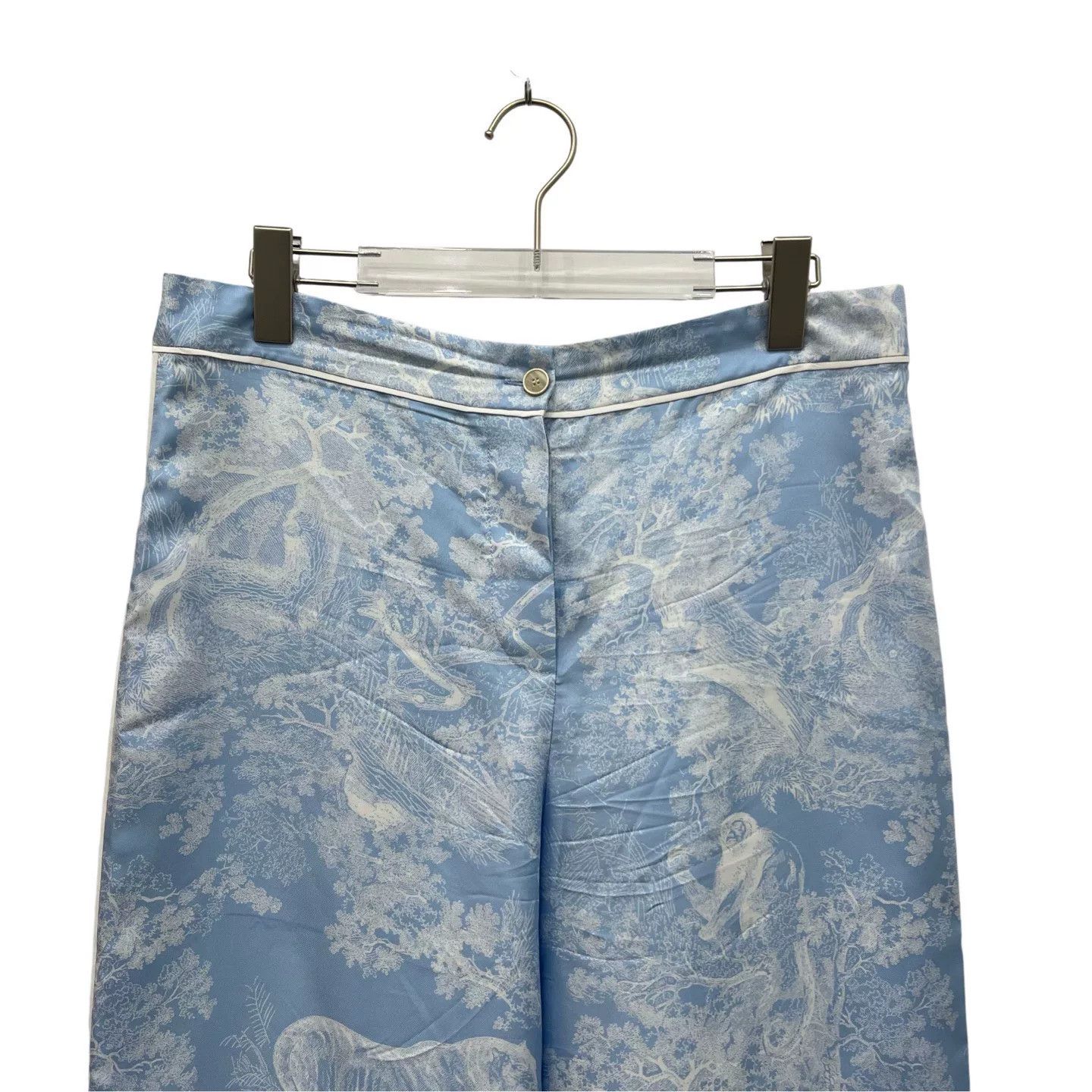 Dior Dior Zoo Silk Trousers Size 40" / US 18 - 2 Thumbnail