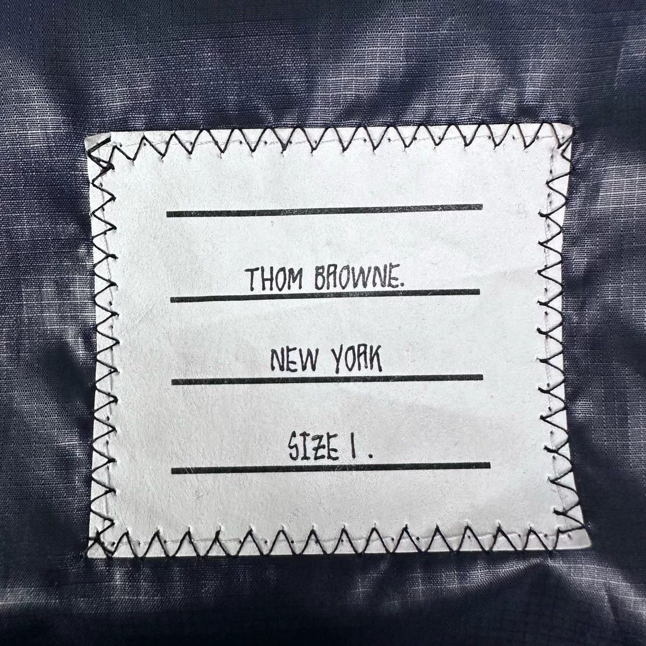 Thom Browne Thom Browne Navy Raincoat Size US S / EU 44-46 / 1 - 5 Thumbnail