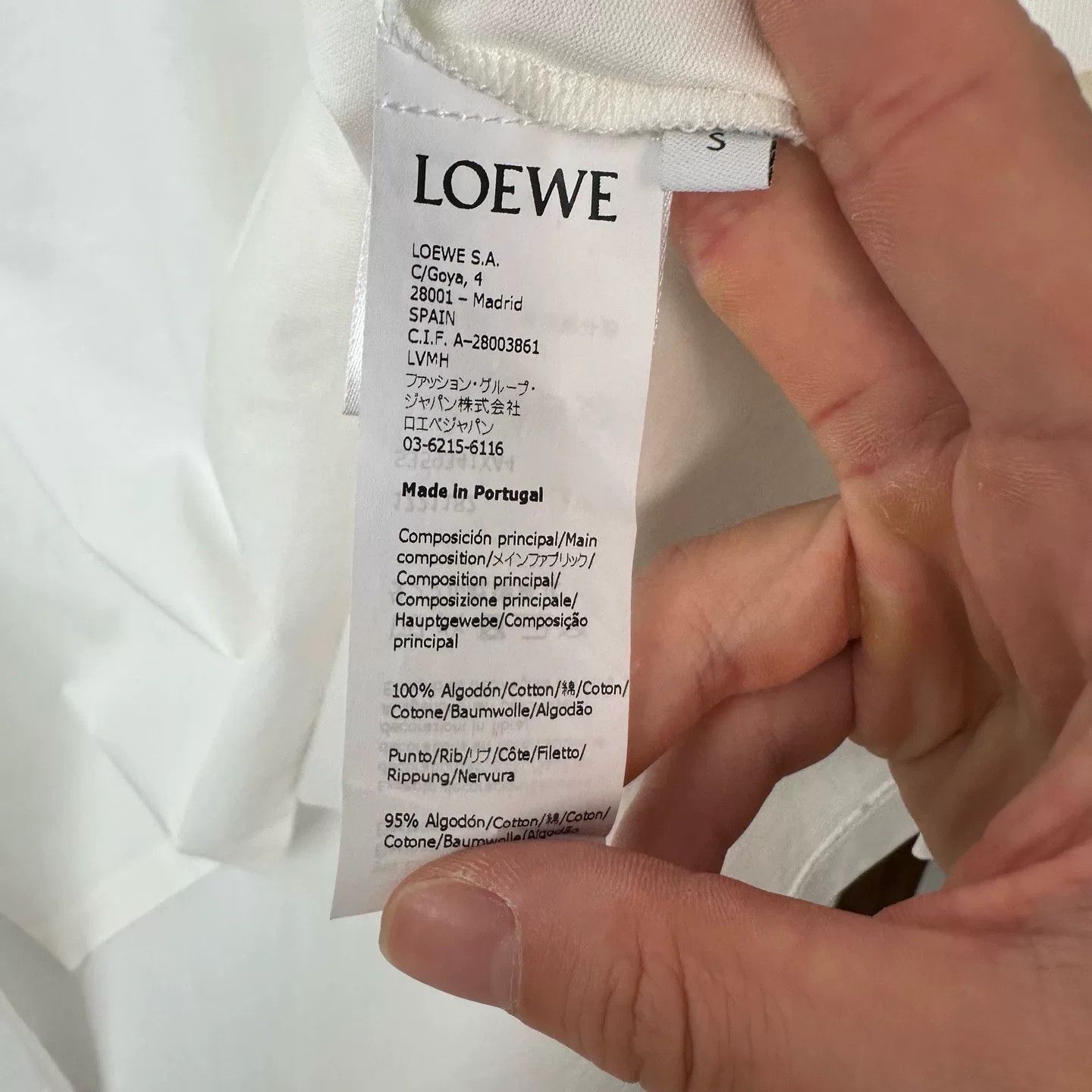 Loewe Loewe Embroidered Logo Short Sleeve S Size S / US 4 / IT 40 - 5 Thumbnail