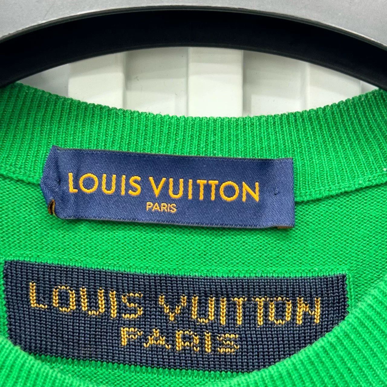 Louis Vuitton Louis Vuitton Green Knit Short-Sleeve Size US L / EU 52-54 / 3 - 4 Thumbnail