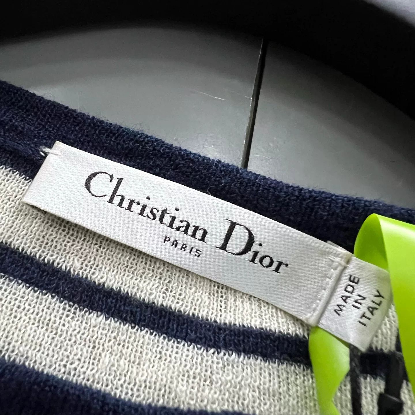 Dior Dior Striped Star Logo Knit Sweater Size XS / US 0-2 / IT 36-38 - 4 Thumbnail