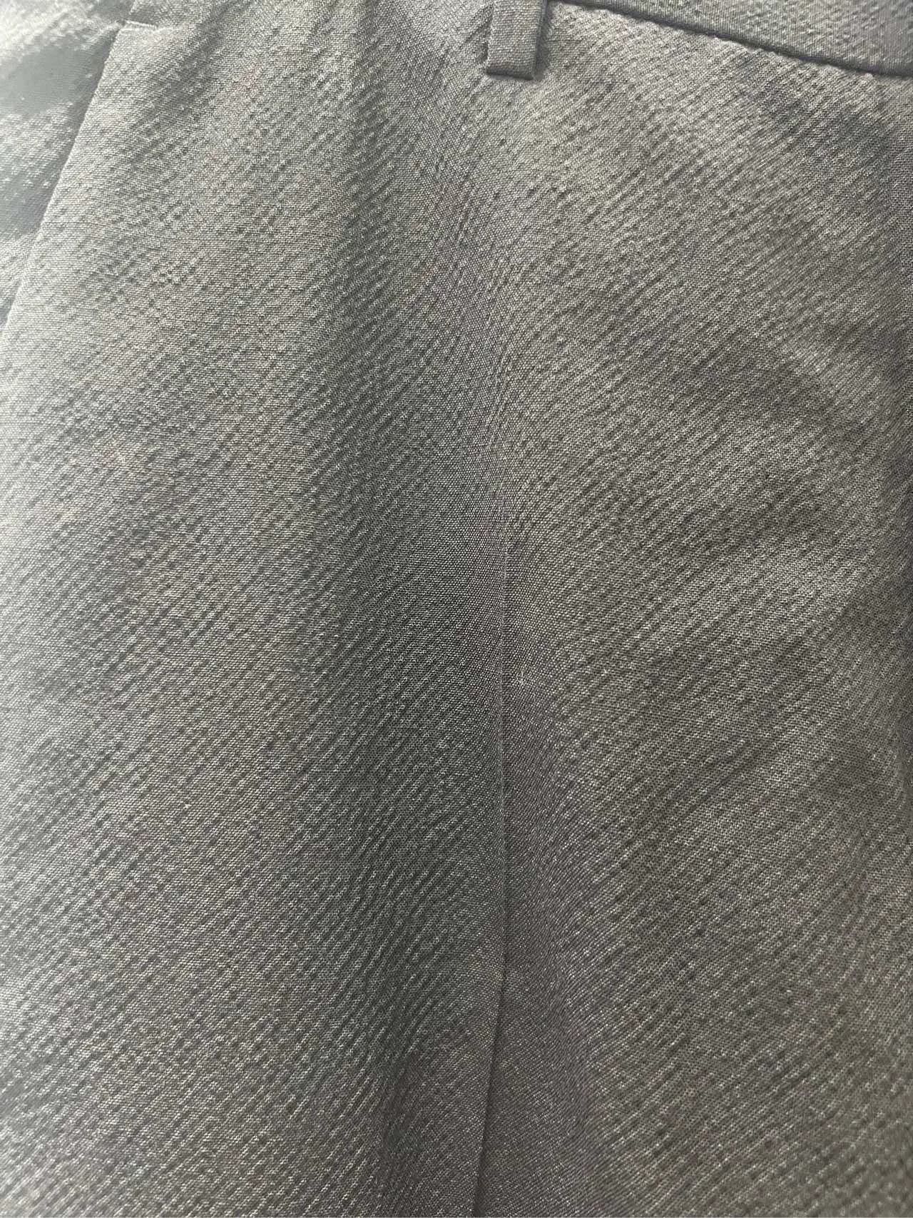Dior Dior Black Pleated Textured Trousers Size US 30 / EU 46 - 3 Thumbnail