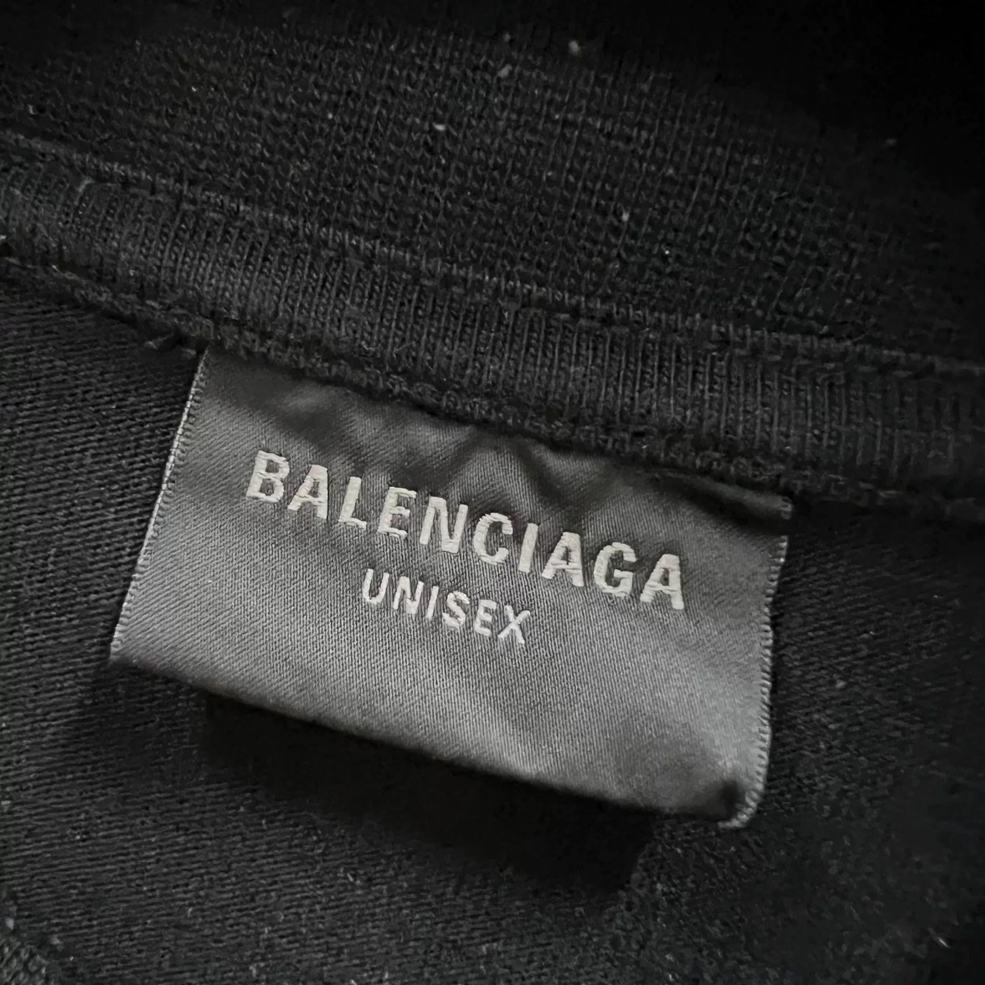 Balenciaga Balenciaga Multi Logo Print Short Sleeve Size US L / EU 52-54 / 3 - 3 Thumbnail