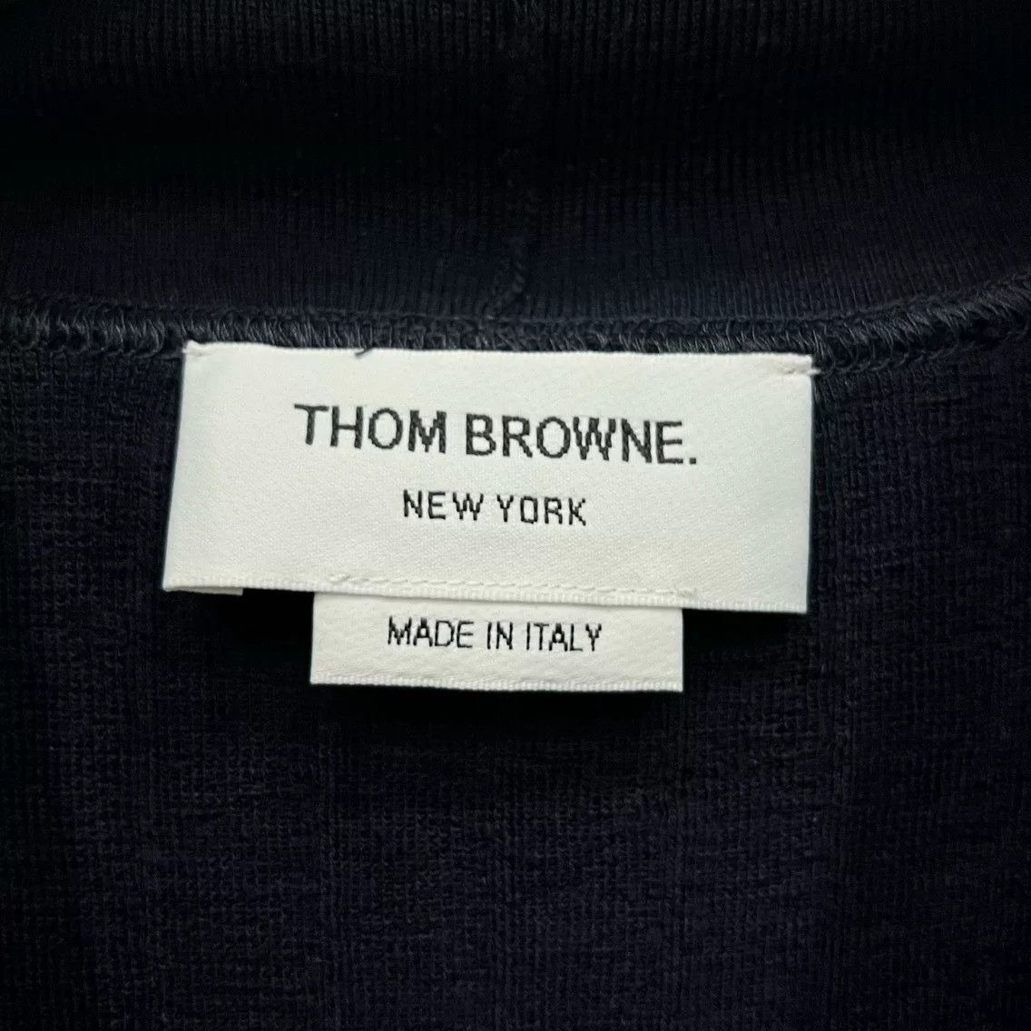 Thom Browne Thom Browne Waffle Knit Turtleneck Longsleeve Size US XL / EU 56 / 4 - 6 Thumbnail