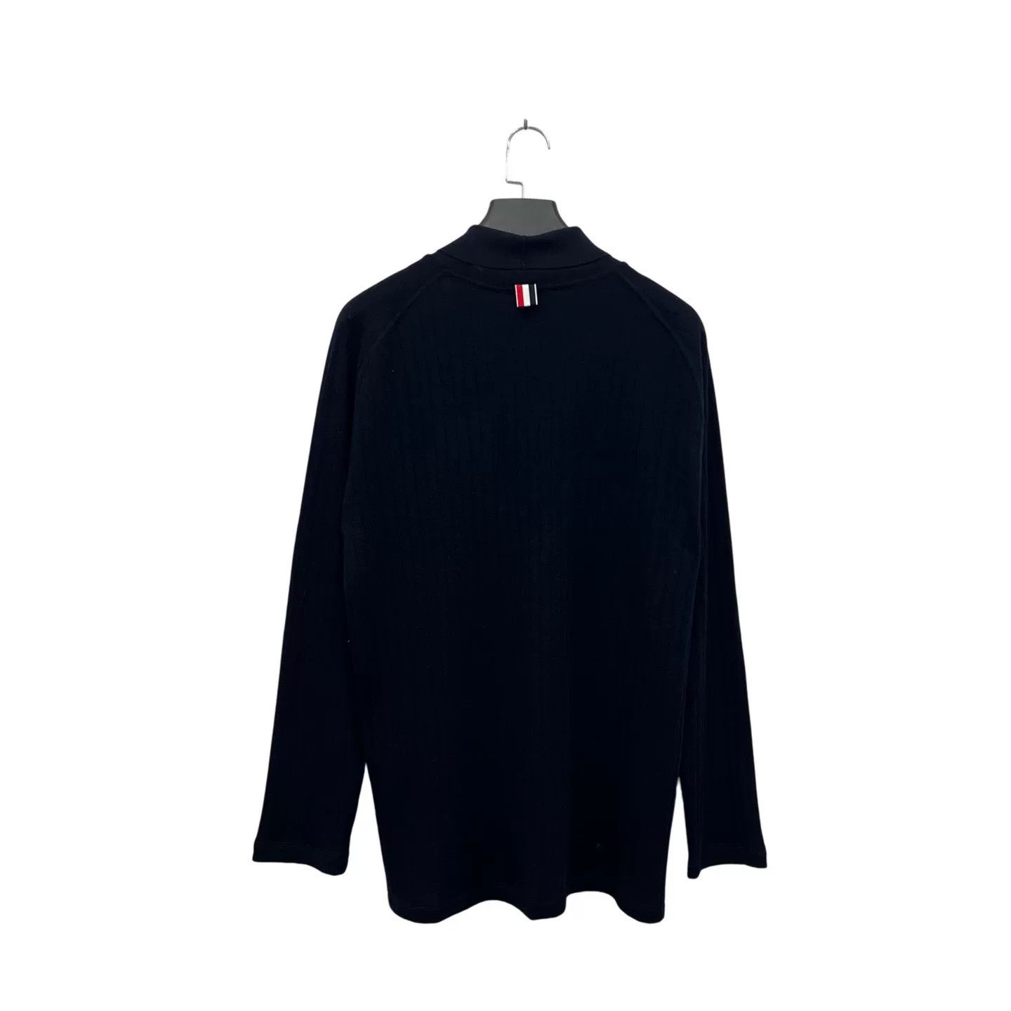 Thom Browne Thom Browne Waffle Knit Turtleneck Longsleeve Size US XL / EU 56 / 4 - 2 Thumbnail