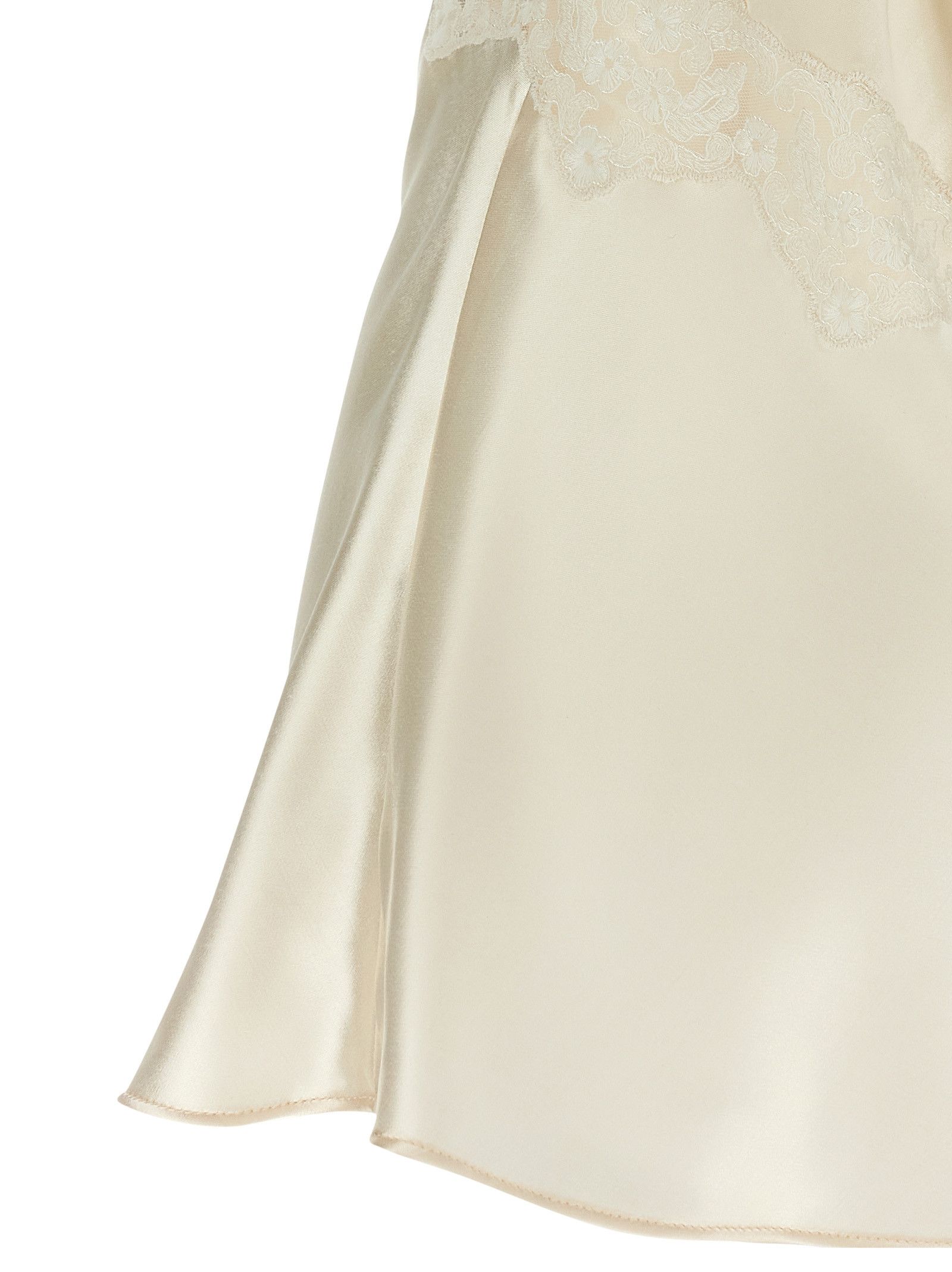 Alberta Ferretti Satin and lace top Size S / US 4 / IT 40 - 4 Thumbnail