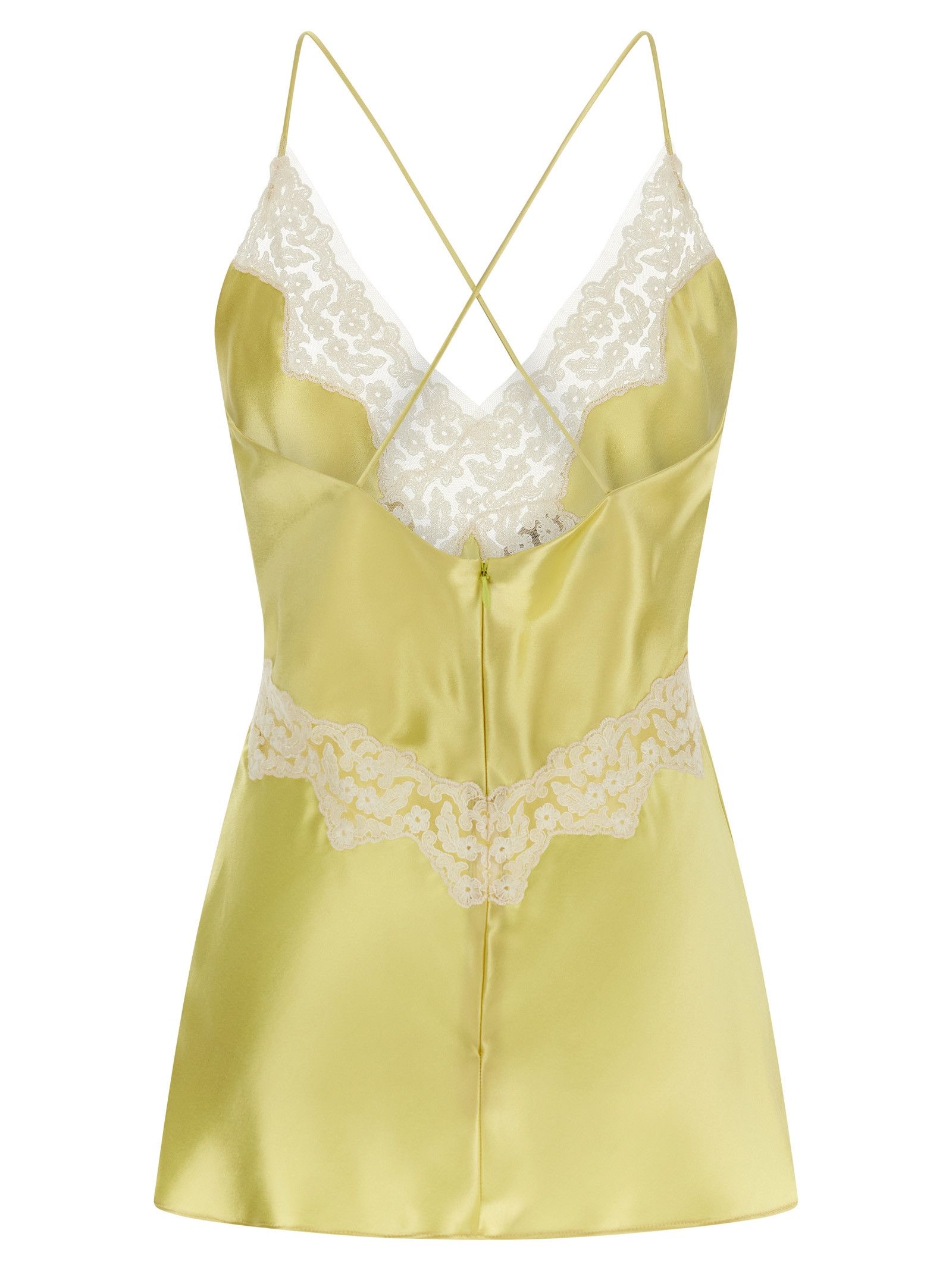 Alberta Ferretti Satin and lace top Size M / US 6-8 / IT 42-44 - 2 Thumbnail