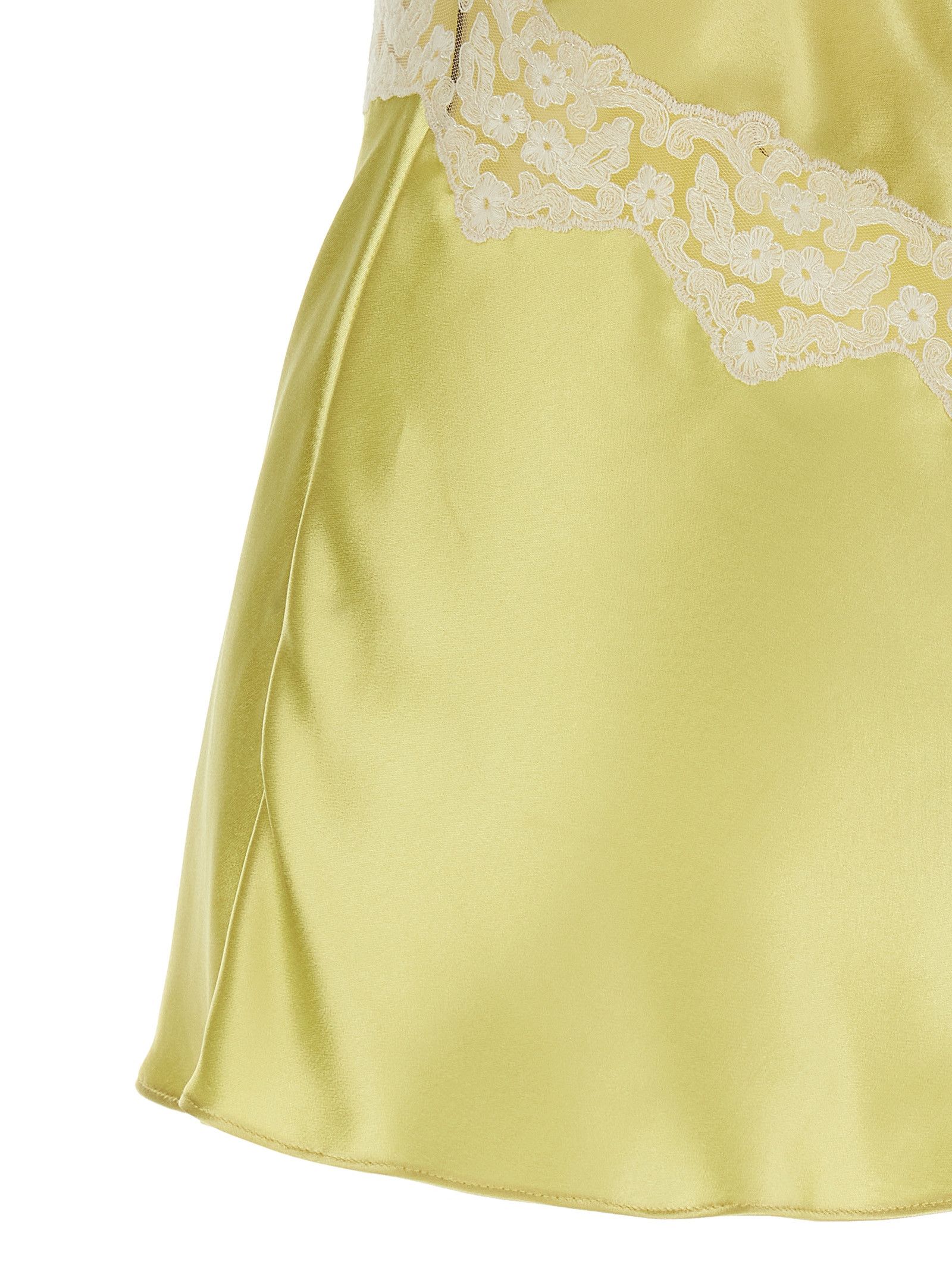 Alberta Ferretti Satin and lace top Size M / US 6-8 / IT 42-44 - 4 Thumbnail