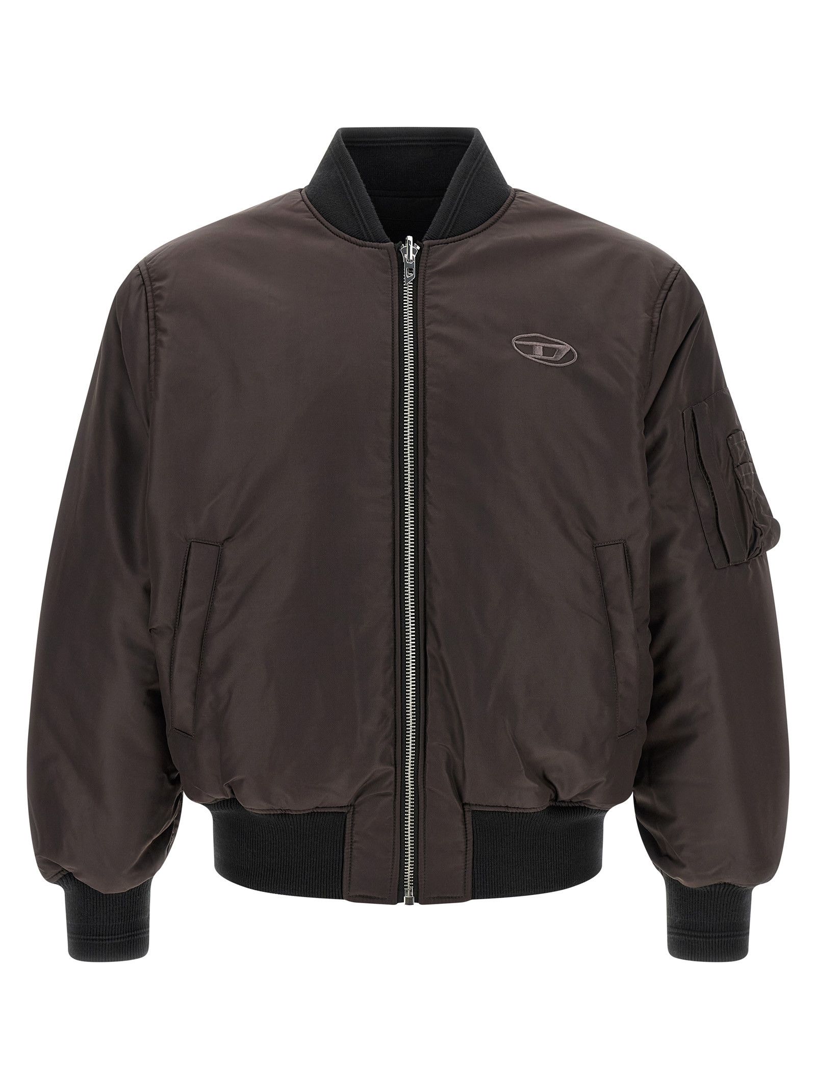 Diesel 'W-Type-D1' reversible bomber jacket Size US M / EU 48-50 / 2 - 2 Thumbnail