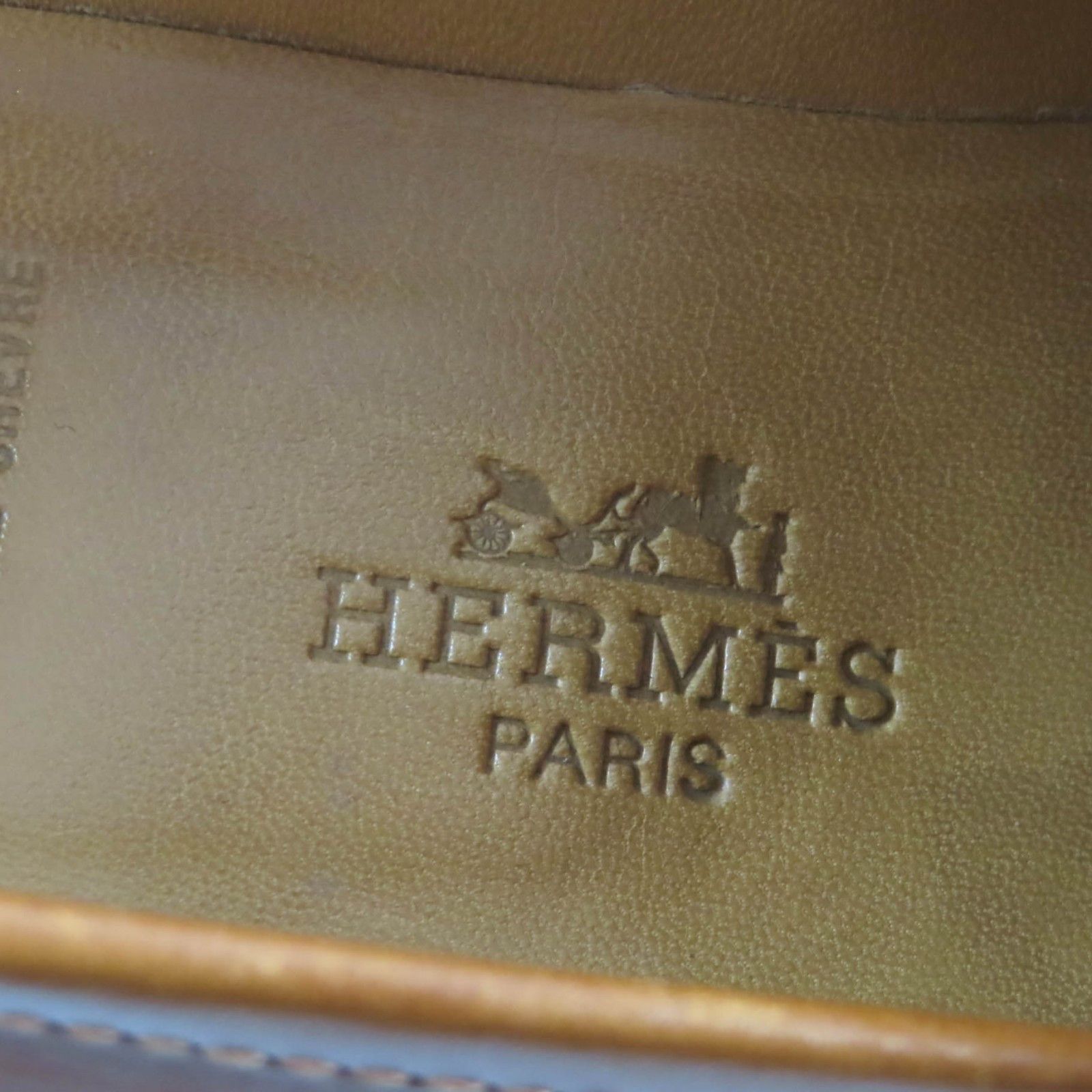 Hermes Hermes Hermès Brown Leather Pumps Leather Shoes DUTY FREE for USA Size ONE SIZE - 9 Thumbnail