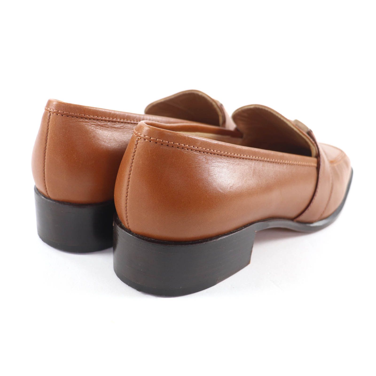 Hermes Hermes Hermès Brown Leather Pumps Leather Shoes DUTY FREE for USA Size ONE SIZE - 2 Thumbnail