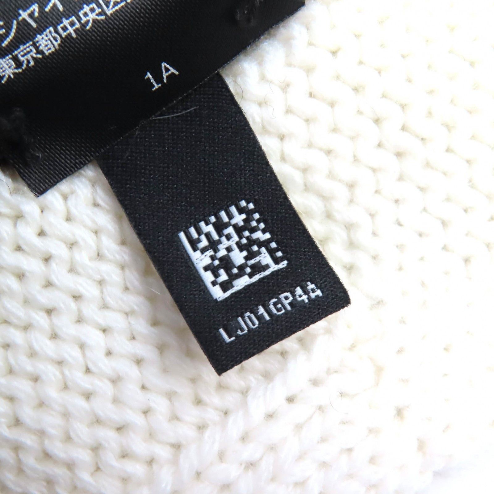 Chanel Chanel CHANEL COCO Mark Cashmere Knit Cap Textile Hats AAB112 DUTY FREE for USA Size ONE SIZE - 10 Thumbnail