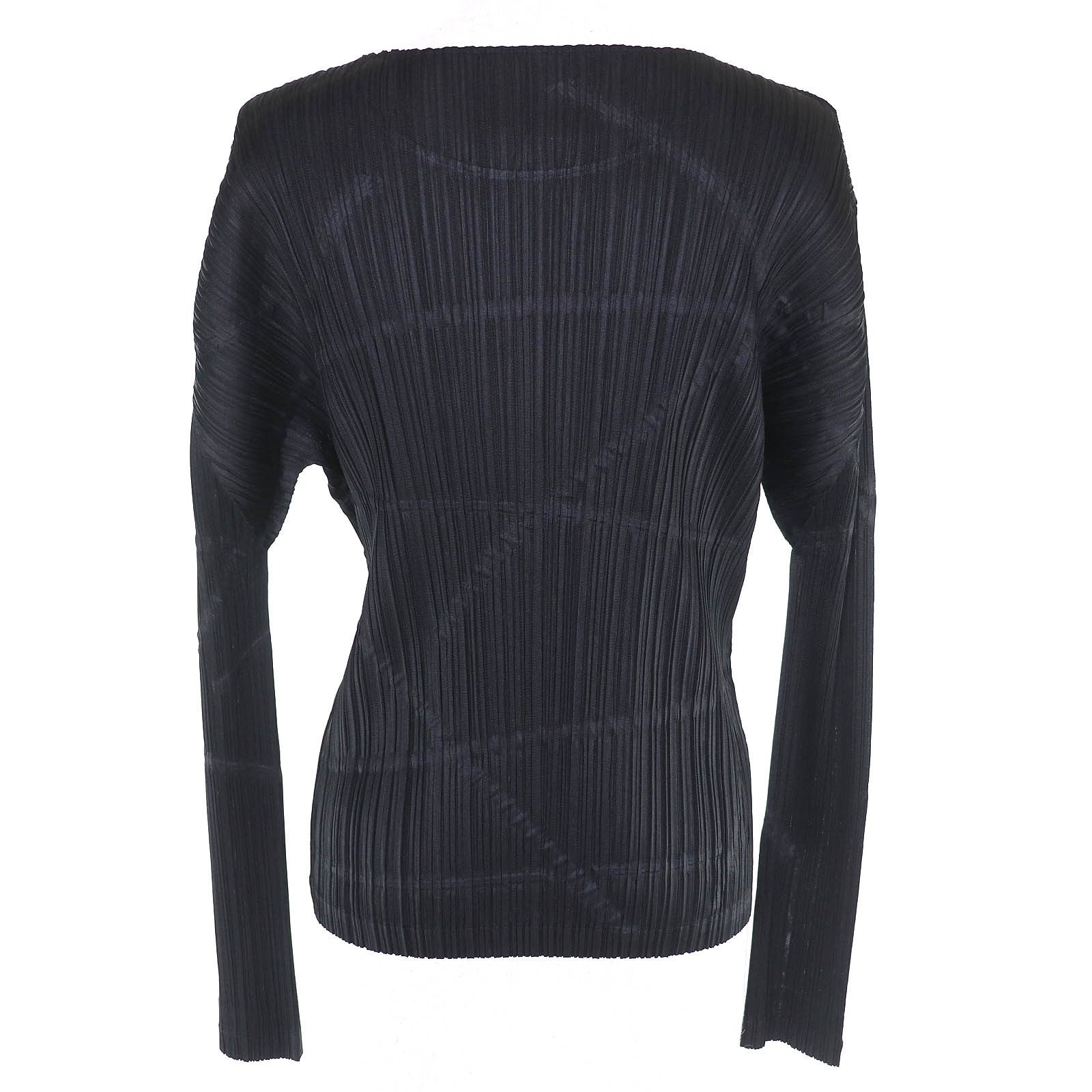 Issey Miyake Issey Miyake PLEATS PLEASE All-over print Polyester Longsleeve T-shirt Textile T-Shirts PP43-JK785 DUTY FREE for USA Size ONE SIZE - 3 Thumbnail