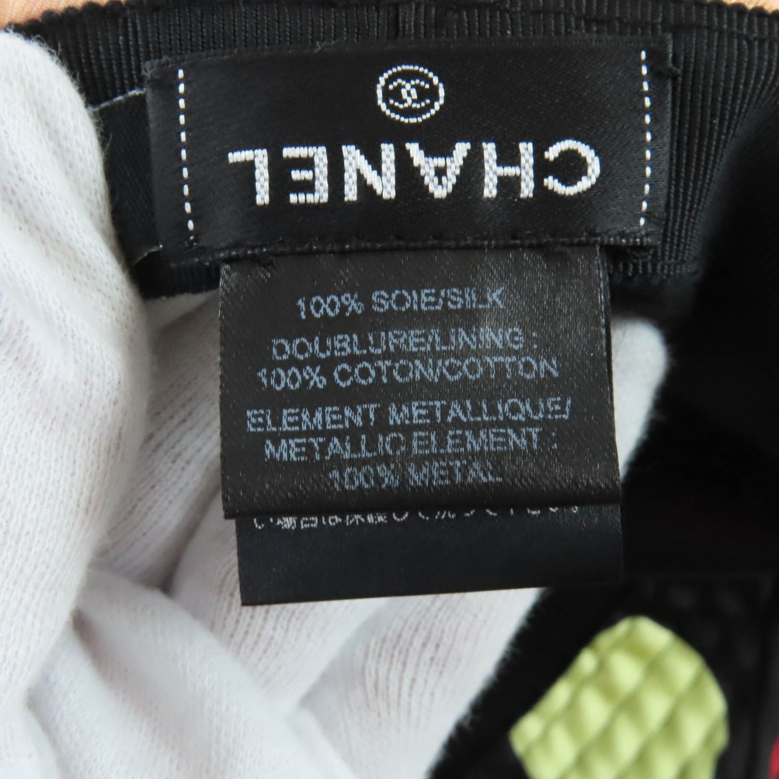 Chanel Chanel CHANEL Silk Hat Textile Hats DUTY FREE for USA Size ONE SIZE - 7 Thumbnail