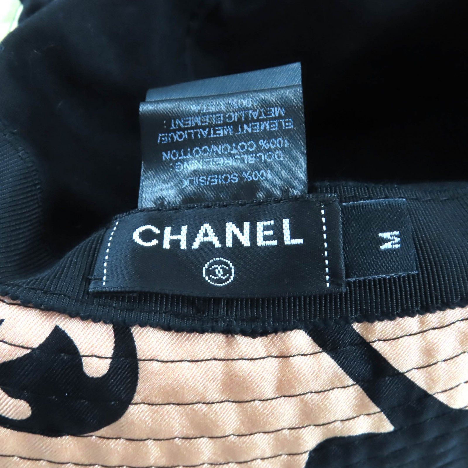 Chanel Chanel CHANEL Silk Hat Textile Hats DUTY FREE for USA Size ONE SIZE - 6 Thumbnail