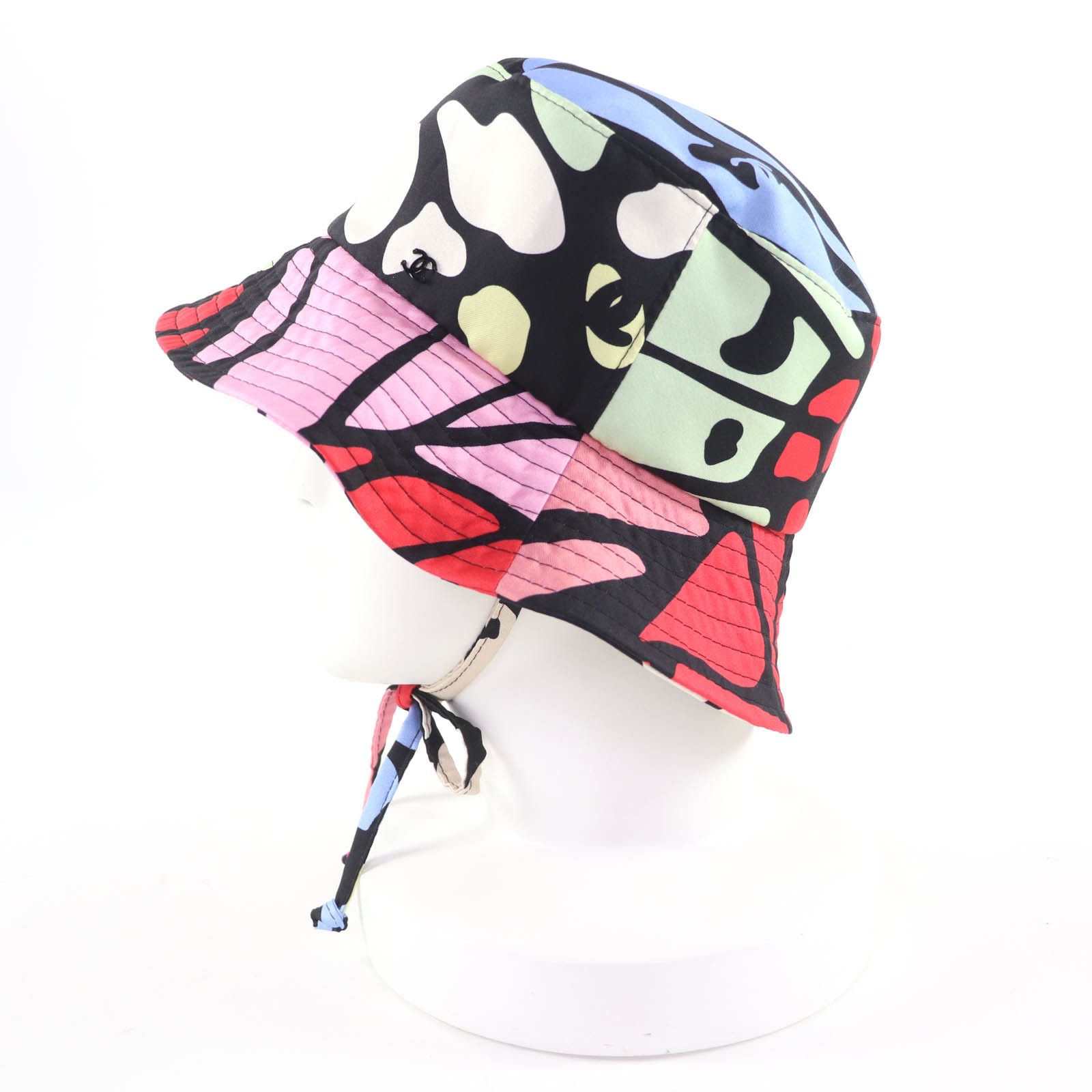 Chanel Chanel CHANEL Silk Hat Textile Hats DUTY FREE for USA Size ONE SIZE - 2 Thumbnail