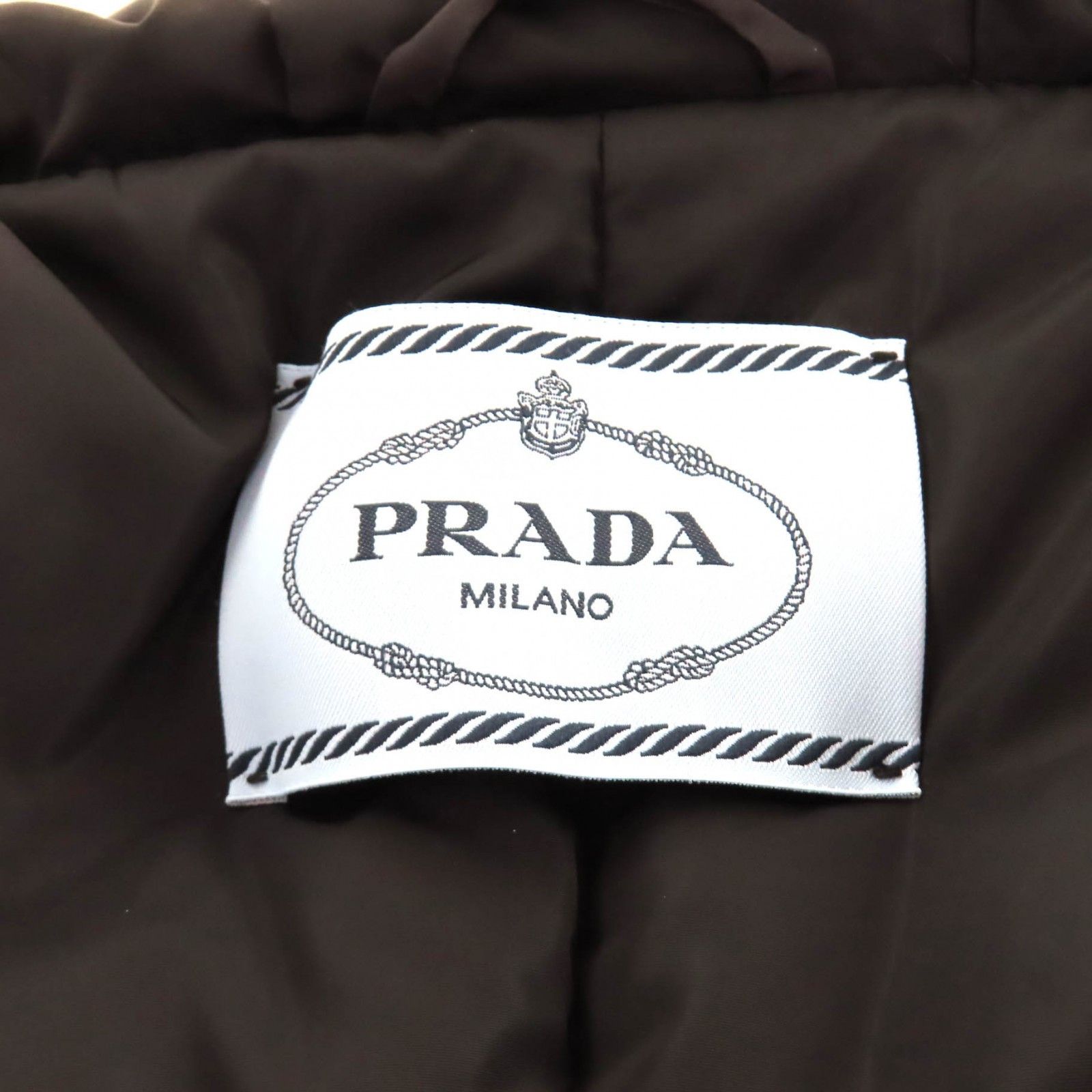 Prada Prada PRADA Recycled Polyamide Down Coat Textile Outerwear DUTY FREE for USA Size ONE SIZE - 9 Thumbnail